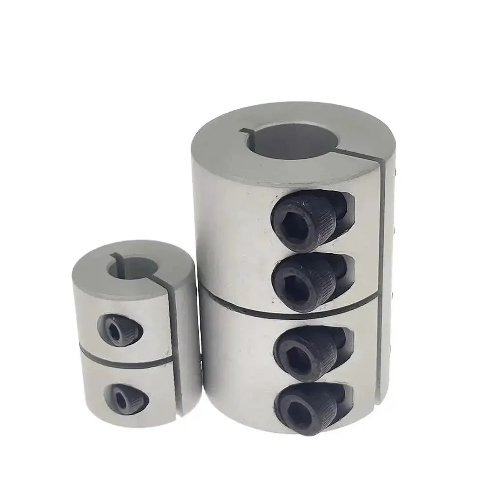 Rigid Shaft Coupler For CNC Machines And Stepper Servo Motors Aluminum Clamp 40mm Outer Diameter 50mm Length Beefy Torque No Backlash 8mm 16mm 18mm 20mm 22mm Bore Options 18x18mm Bore 1 Piece - Image 5