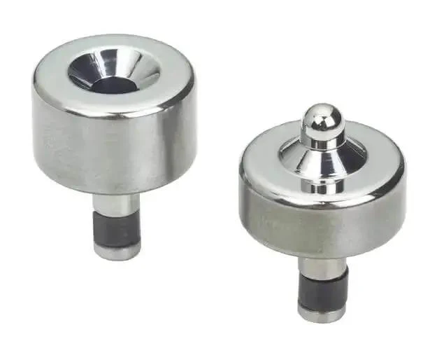 Rivet Dimple Dies Set For One Eighth Inch Rivets In Pre Punched Sheet Metal Holes, 100 Degree Countersink, No Fuss Quick Install, Heat Treated Steel, Fits Tools With Three Sixteenths Inch Shank, Replaces Countersunk Drill Bits, Two Piece