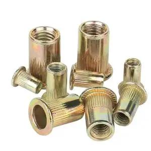 Rivet Nut Kit With 413-Piece SAE UNC Assortment In Zinc Plated Carbon Steel Flat Head Nuts For Auto And DIY Projects, Pro Grade Heavy Duty, Sizes 6-32, 8-32, 10-24, 1/4-20, 5/16-18, 3/8-16, 1/2-13 In Durable Case - Image 3