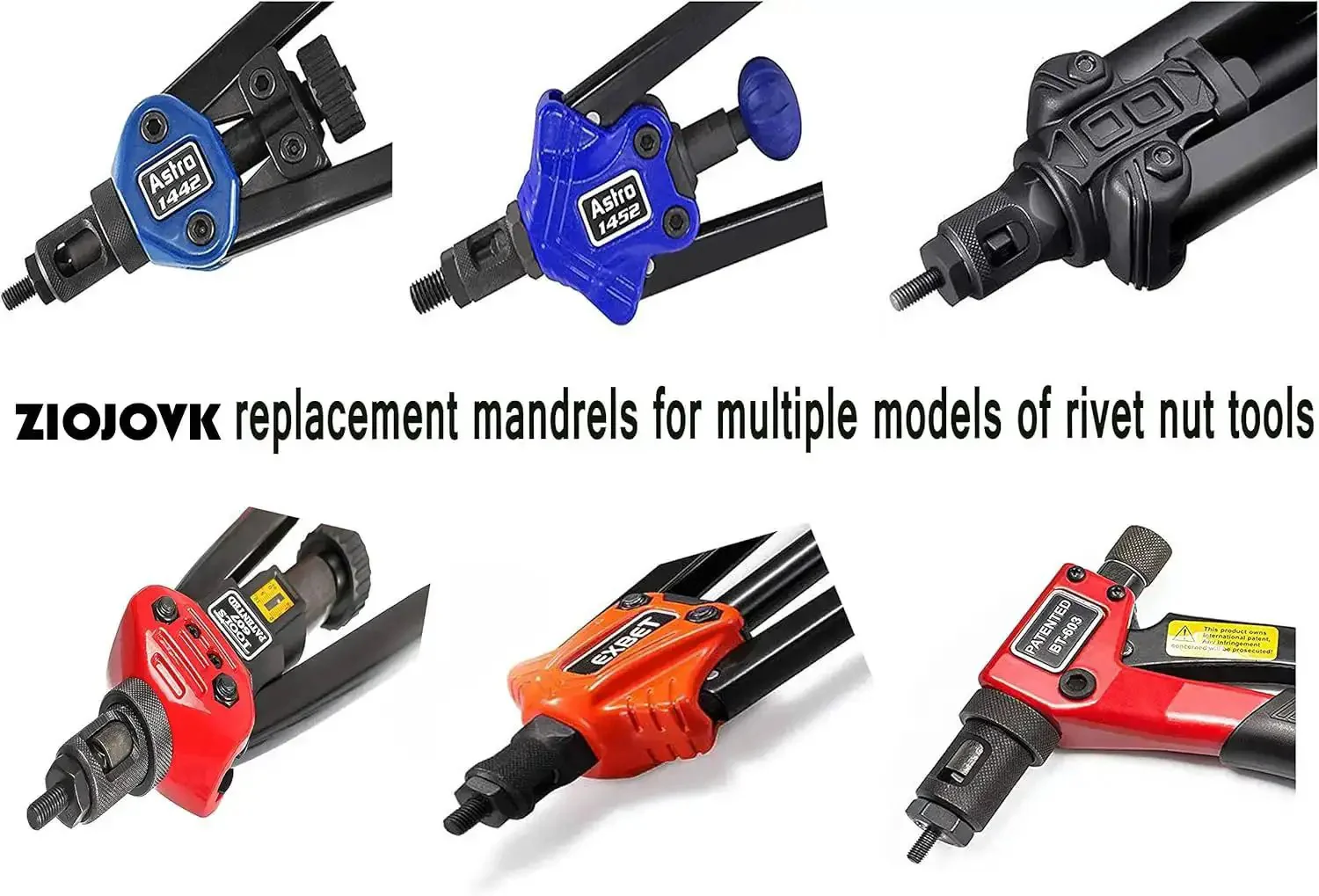 Rivet Nut Tool Replacement Mandrel 10 32 Fits Most Nut Riveters Easy To Use Pro Grade High Strength Steel Durable Replacement Part Save Money By Replacing Mandrel Instead Of Buying A New Riveter Get It Done Fast - Image 3