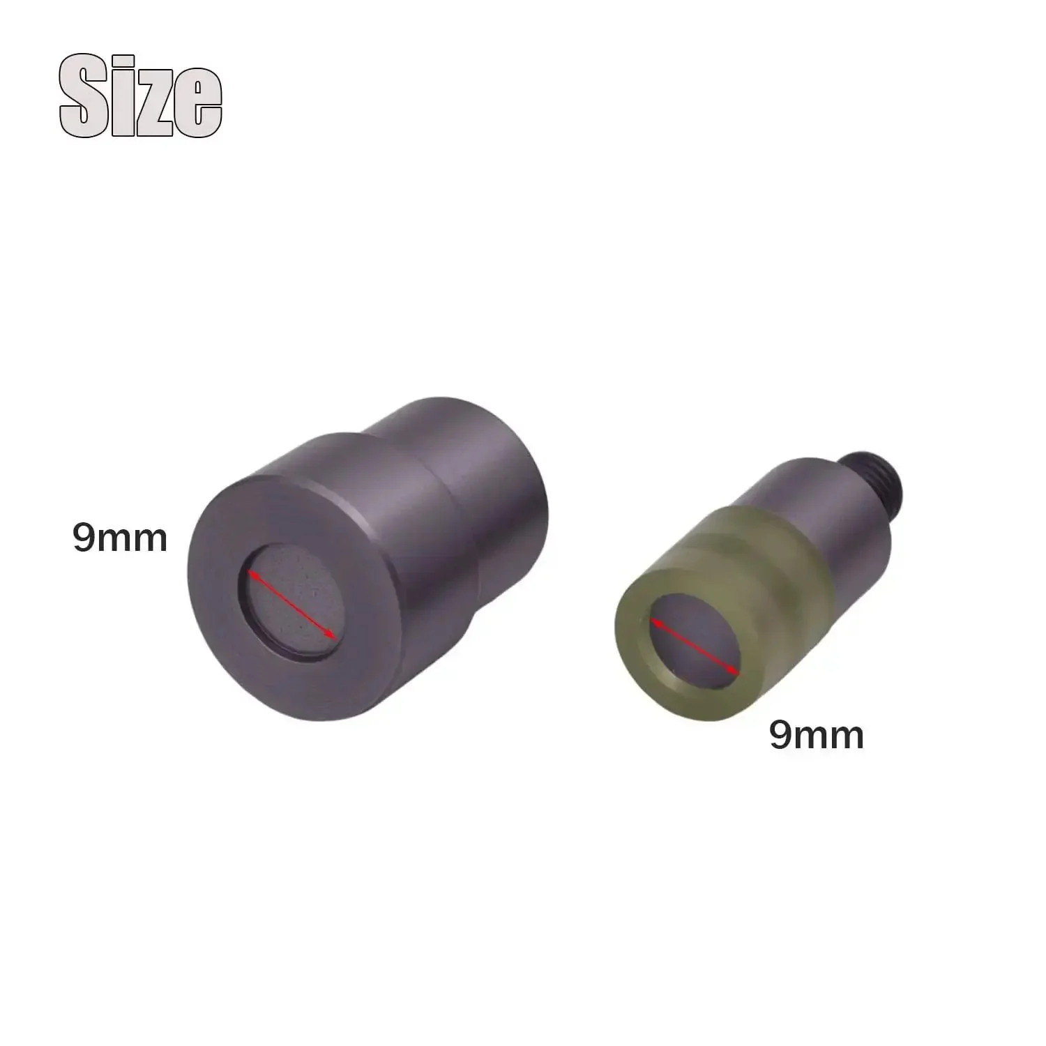 Rivet Setting Mold And Punch Die Set 6mm 9mm For Heavy Duty Hand Press Grommet Machine Pro Grade Durable Carbon Steel And Rubber Construction For Leather Fabric And Canvas Projects And DIY Gear - Image 5