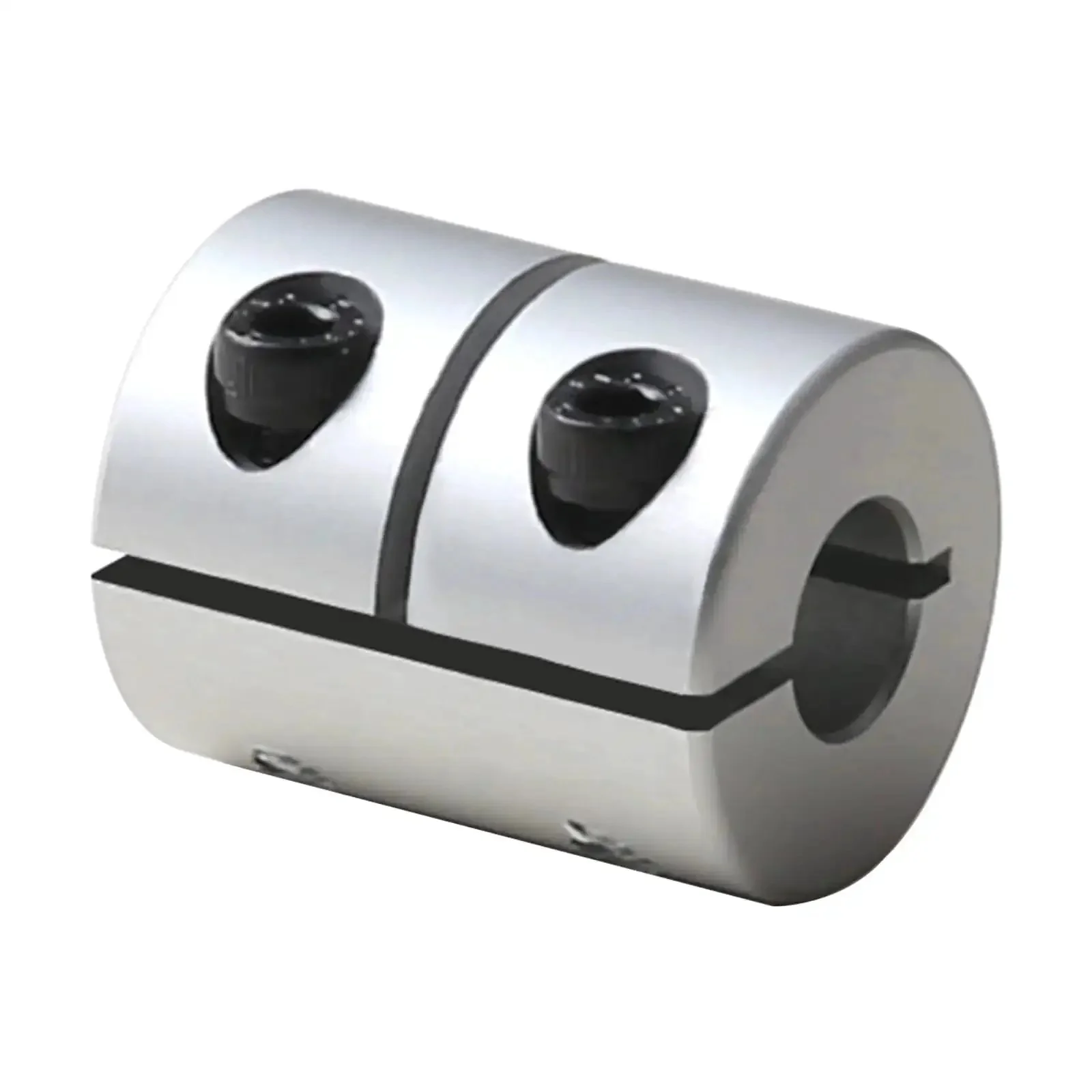 Rock Solid 20mm Aluminum Shaft Coupler 25mm Length Bore 5 To 8mm Anodized Aluminum Alloy Connector For Robotics And Motion Control Precision H7 Fit High Strength Coupling Machined To Tight Tolerances For Stable Connection And Smooth Operation