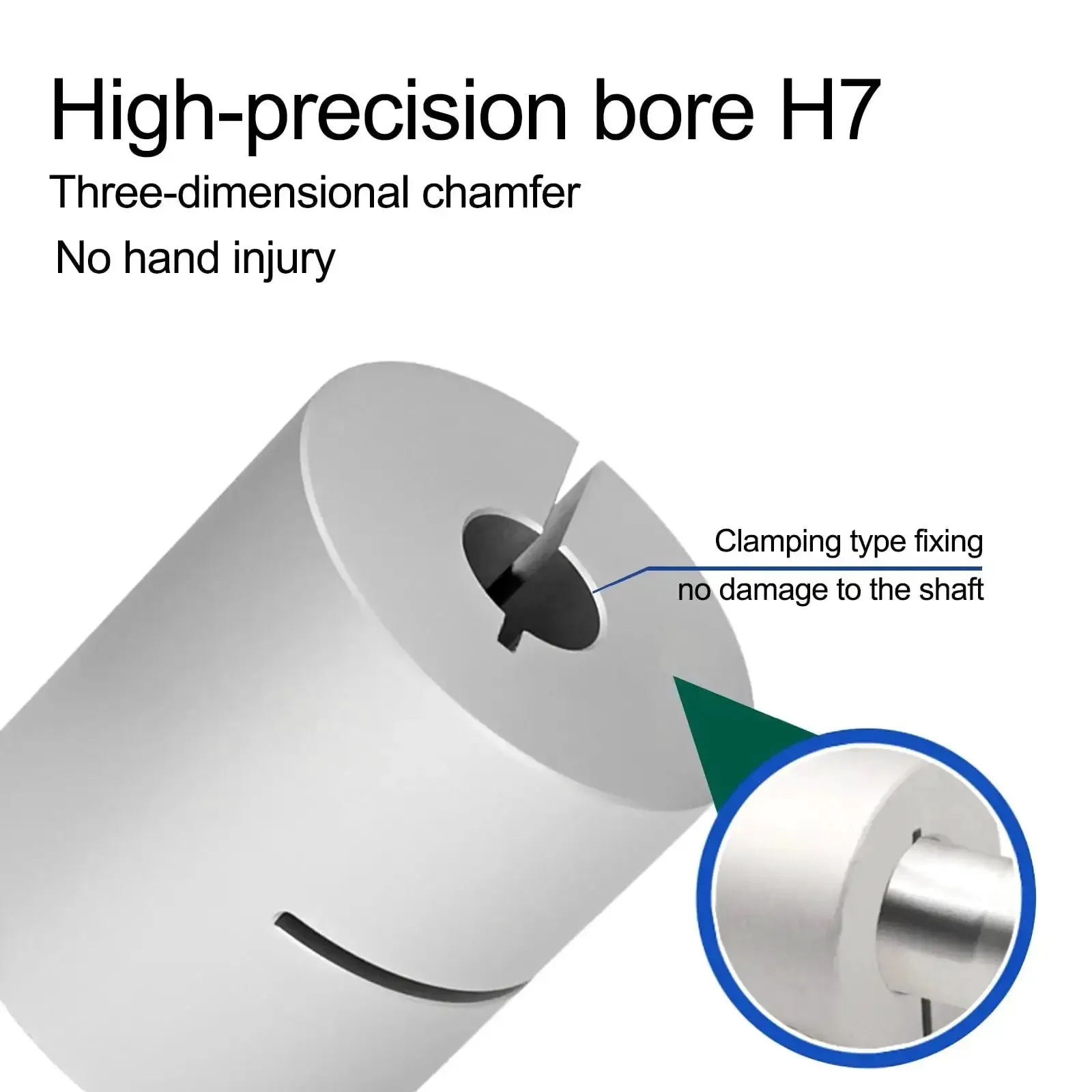 Rock Solid 20mm Aluminum Shaft Coupler 25mm Length Bore 5 To 8mm Anodized Aluminum Alloy Connector For Robotics And Motion Control Precision H7 Fit High Strength Coupling Machined To Tight Tolerances For Stable Connection And Smooth Operation - Image 5