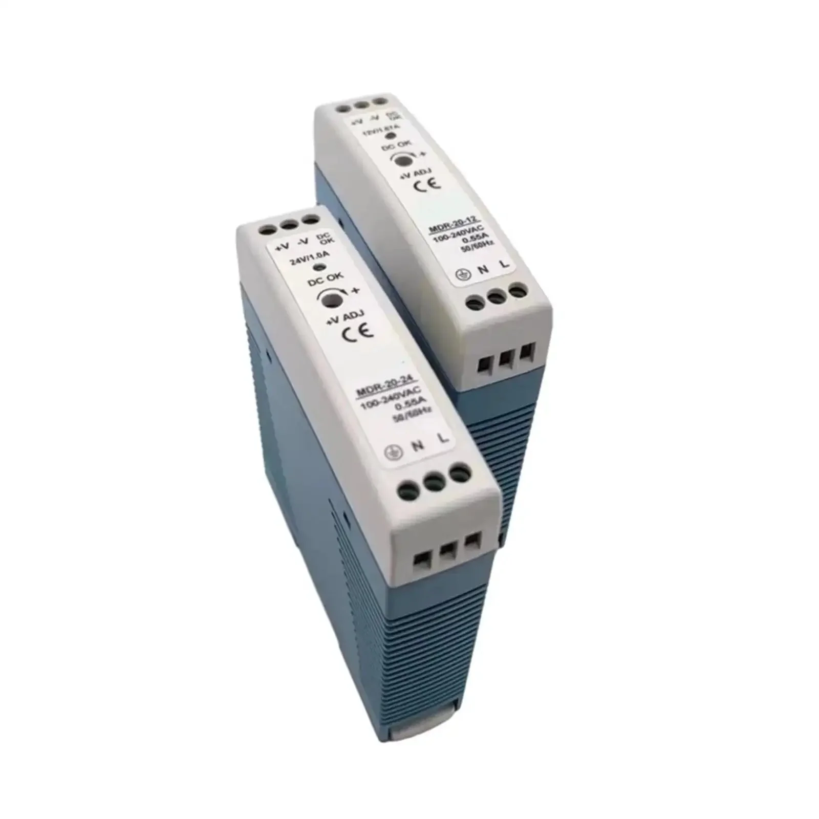 Rock Solid 20W DIN Rail Power Supply 12V To 24V For LED Lighting Industrial SMPS Switching Mode Module Plug And Play Compact Reliable 24V Output For Tough Environments - Image 5