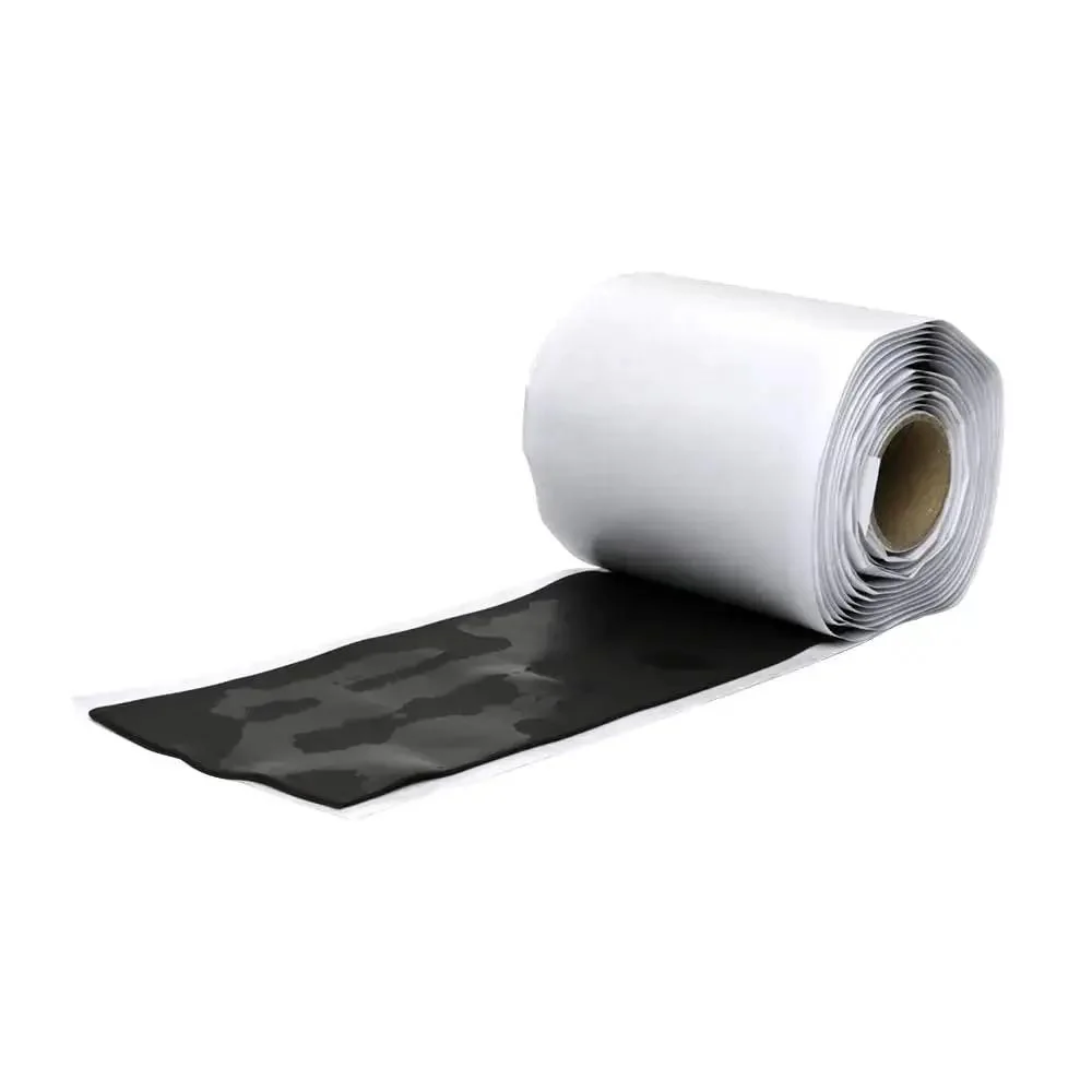 Roof Sealant Tape 3 Inch By 3/4 Inch Heavy Duty Weatherproof Seal For Roof Fittings Cut To Length 10 Foot Roll Ideal For Cold Weather Antenna Mounts Exterior Roof Sealing And Leak Prevention