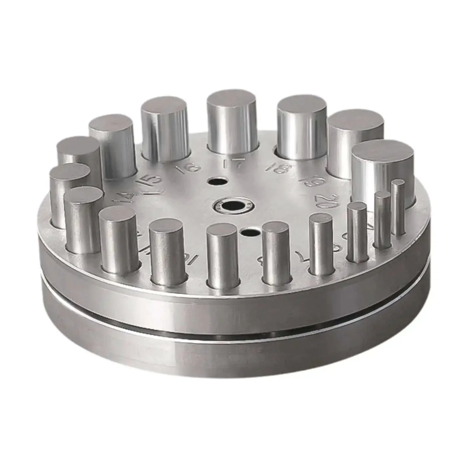 Round Disc Cutter Set Manual Round Punch Heavy Duty Coin Punch Tool For Jewelry Making And Metal Forming Die For Sheets Brass Gaskets Jewelers Compact 124mm Long 28mm High