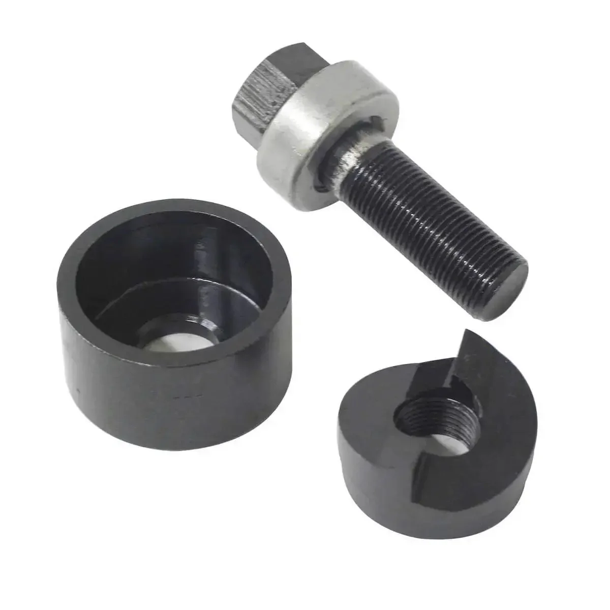 Round Knockout Punch 1 Inch Capacity For Mild Steel Up To 10 Gauge, Heavy Duty Punch Tool For Electrical Conduits And Boxes, Pro Grade Construction For Fast Clean Cuts - Image 6