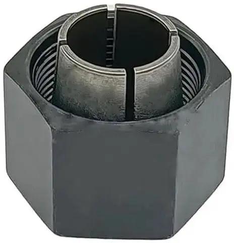 Router Collet And Nut Set With Reducer Sleeves 6 Piece Kit Includes 1/4 Inch 1/2 Inch And 12 mm Collets 1/2-3/8 Reducer 12.7-6Mm And 12.7-8Mm Adapters Built For DIYers And Pros Fits Popular Router Models - Image 9