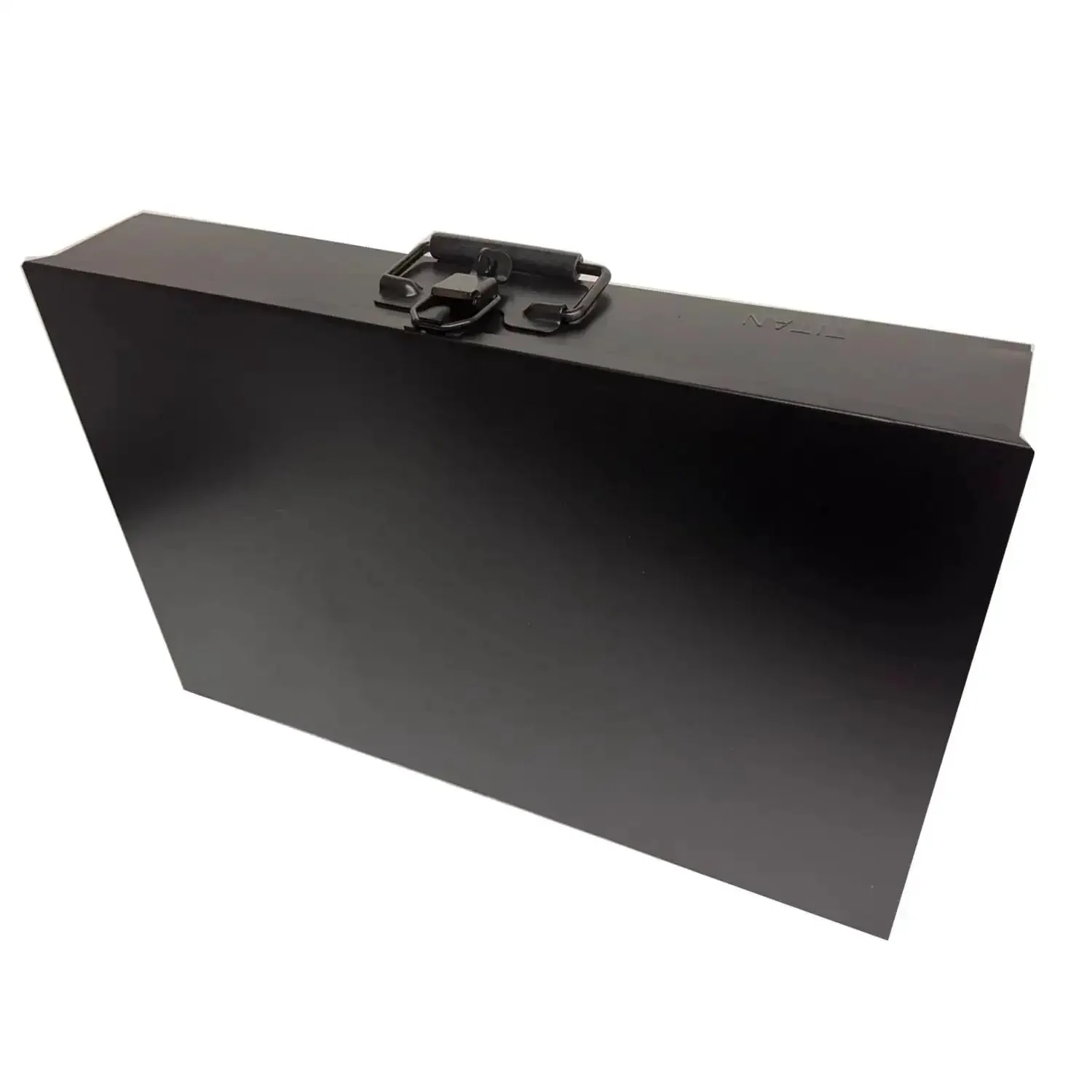 Rugged 1275 Piece Hardware Drawer Kit With Grade 5 Hex Head Bolts Nuts And SAE Washers In One Quarter Inch, Five Sixteenths Inch, Three Eighths Inch And One Half Inch, Zinc Plated Steel Black Metal Drawer Storage Box - Image 3