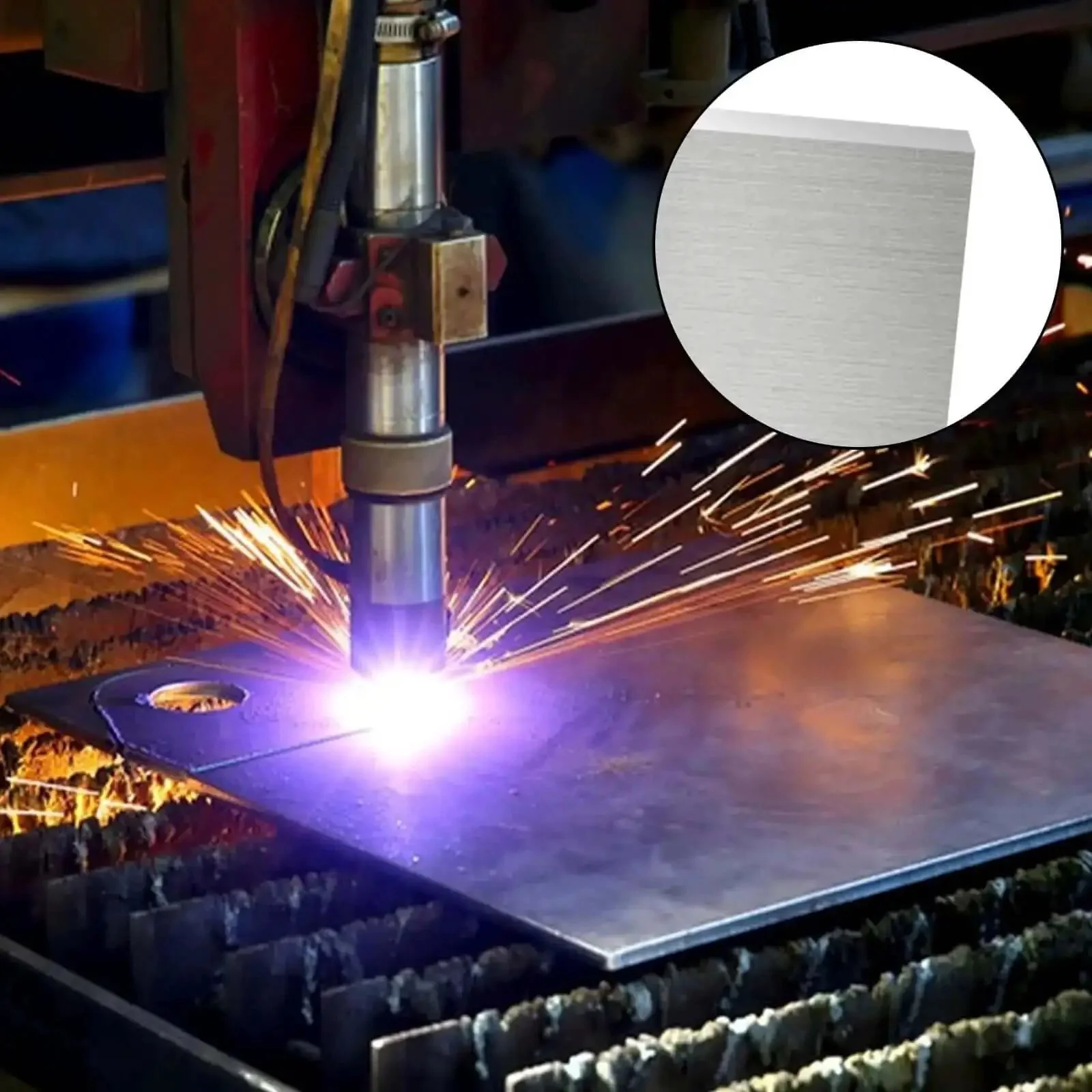 Rugged 6061 Aluminum Alloy Sheet Plate 11.8 By 11.8 Inch Flat Plate Half Inch Thick With Protective Film For Industrial And DIY Projects 300 By 300 MM Precision Cut Water Resistant Durable Flat Metal Sheet - Image 5