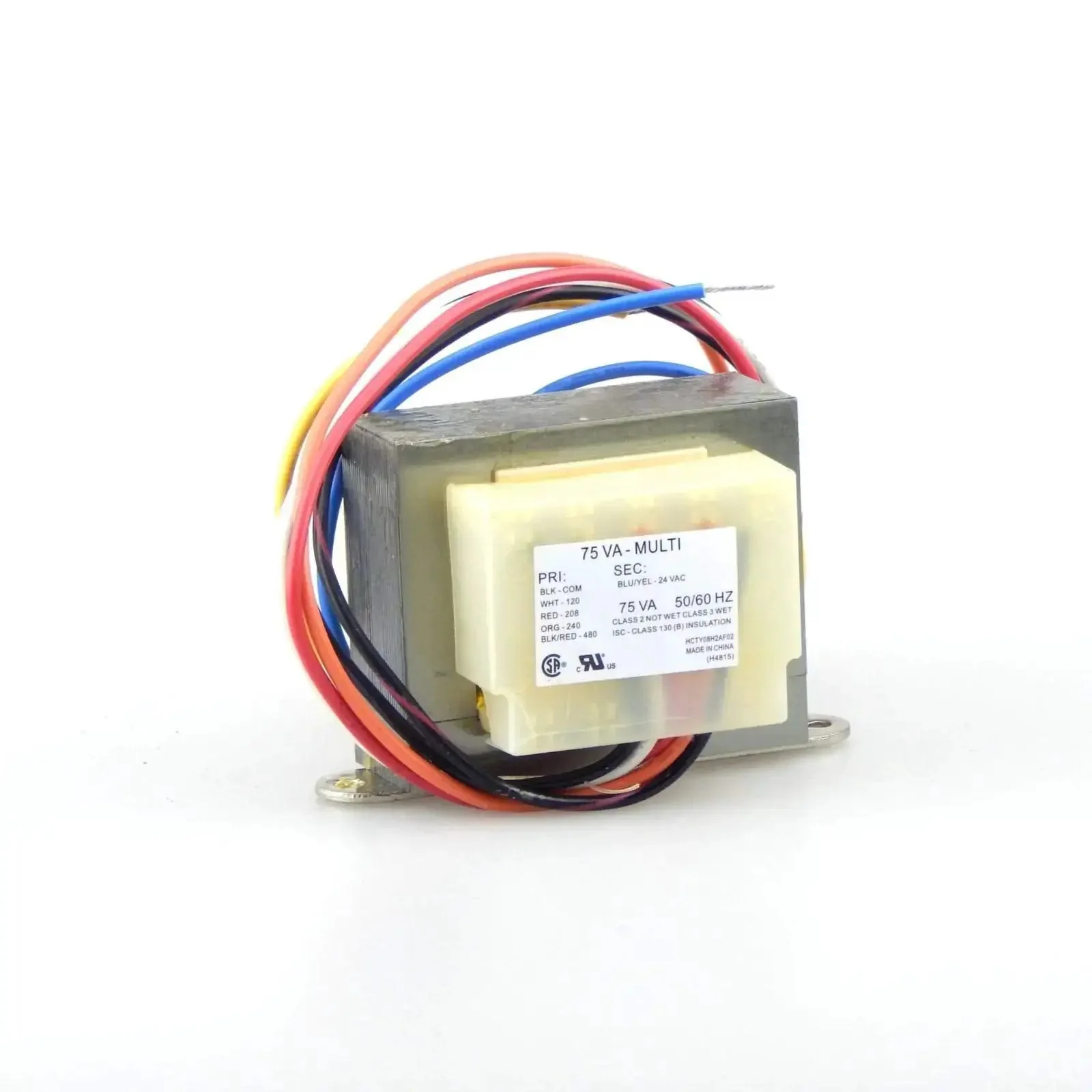 Rugged 75VA Transformer With 24V Output For Industrial And Commercial Gear, Accepts 120 208 240 Or 480V Input And Mounts To A Chassis, Built Tough For Reliable Power Across Equipment And Systems - Image 3