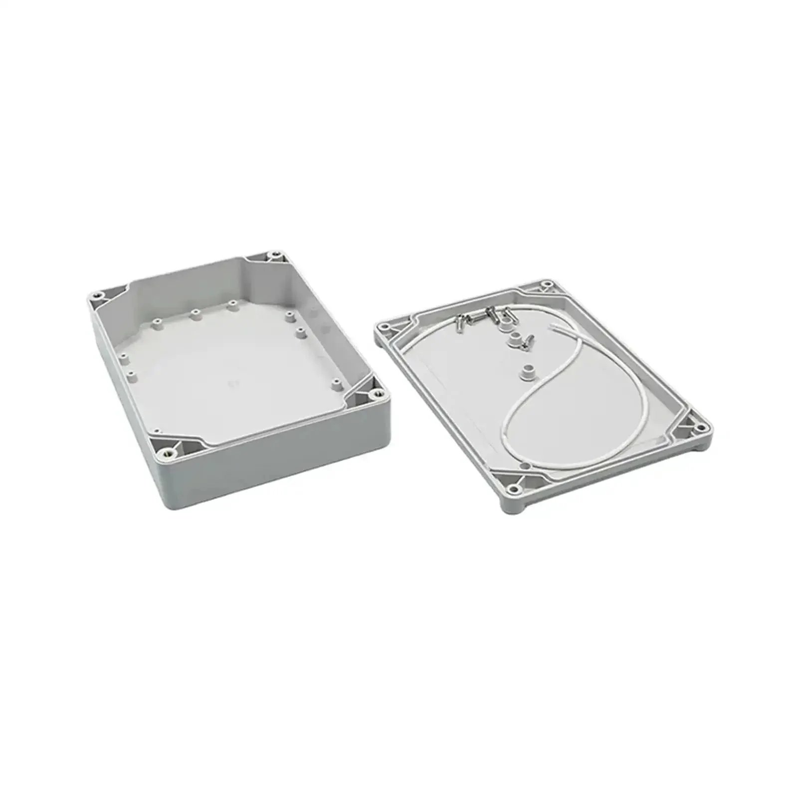 Rugged ABS Plastic Weatherproof Electrical Enclosure Box With IP65 Waterproof Rating, DIY Friendly Junction Box For Control Panels, Dustproof Outdoor Safe Wall Or Surface Mount Installation, Industrial Grade Case - Image 2