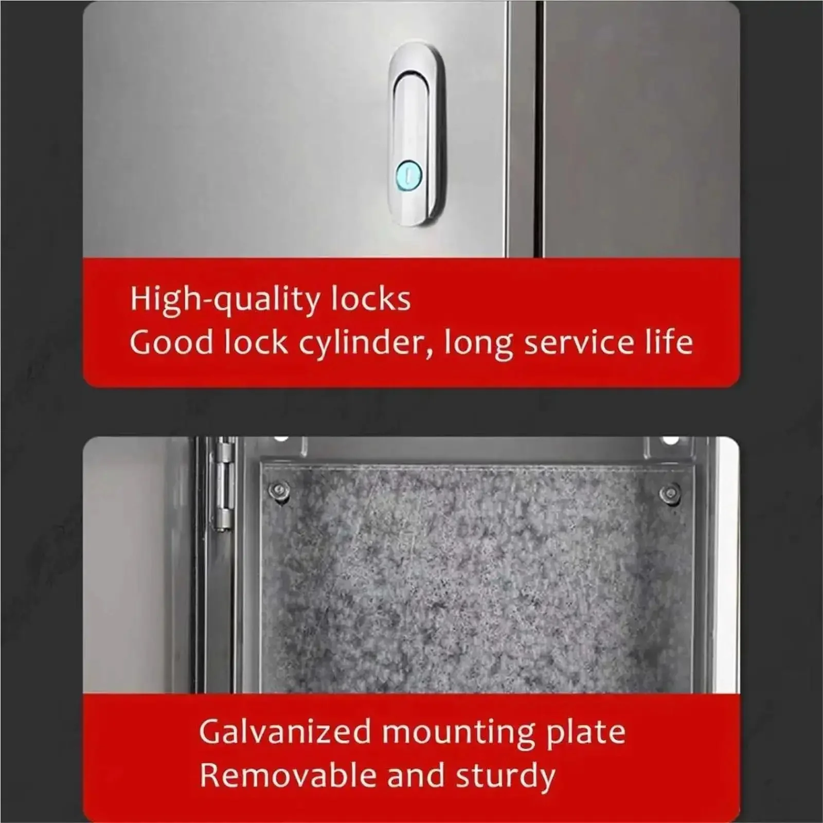 Rugged And Weatherproof Outdoor Electrical Enclosure Box With Stainless Steel Shell For Wall Mount Junction Chest And Electric Control Panels, Built To Last Outdoor Electrical Box Measures 12x16x8 Inches And 1.2 Millimeter Thick - Image 6