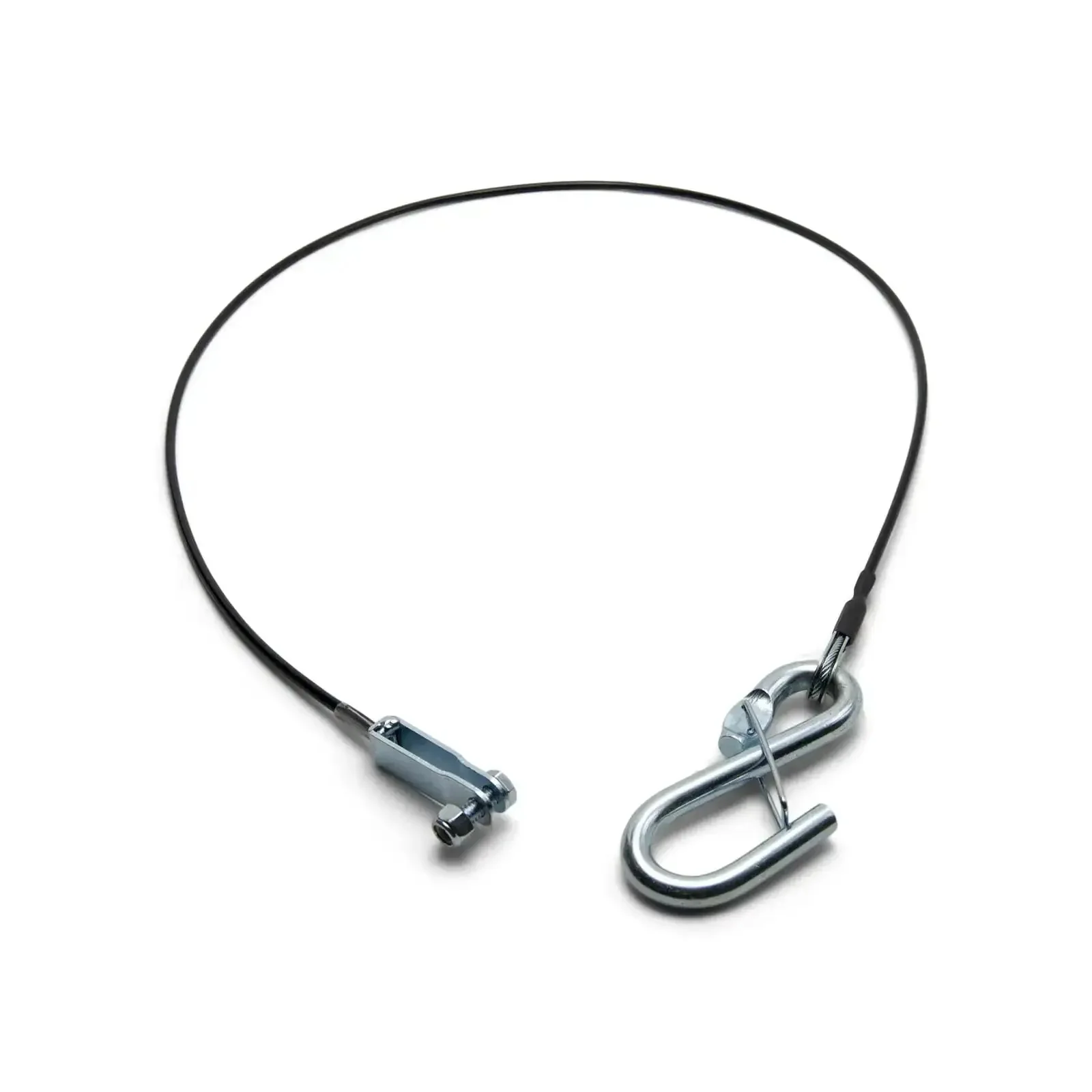 Rugged Heavy Duty Breakaway Cable Assembly For Trailer Brake Hydraulic Surge Actuators Safe Responsive Braking Across Trailers Easy Fit Durable Build For Towing Safely