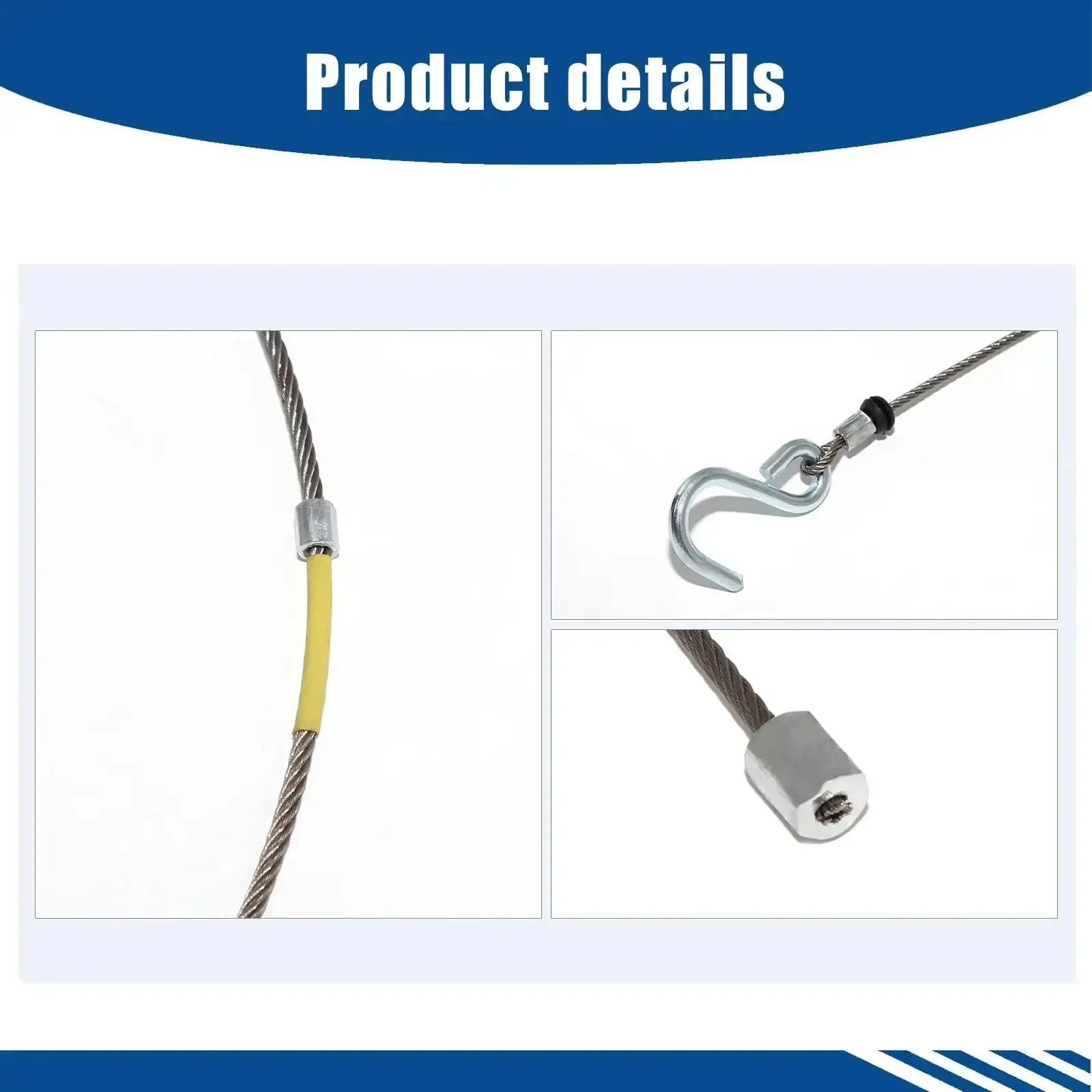 Safety Cable Assembly Replacement For UFP A-60 Disc And Drum Brake Actuators 34370 Compatible, High Quality Trailer Brake Cable, Plug And Play Ready To Install, Premium Replacement Part For A-60 Actuators - Image 3