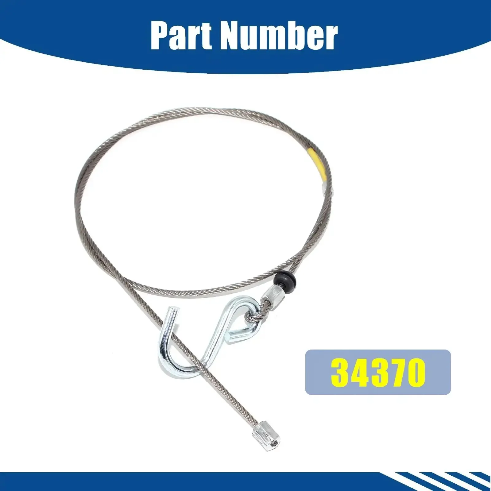 Safety Cable Assembly Replacement For UFP A-60 Disc And Drum Brake Actuators 34370 Compatible, High Quality Trailer Brake Cable, Plug And Play Ready To Install, Premium Replacement Part For A-60 Actuators - Image 6
