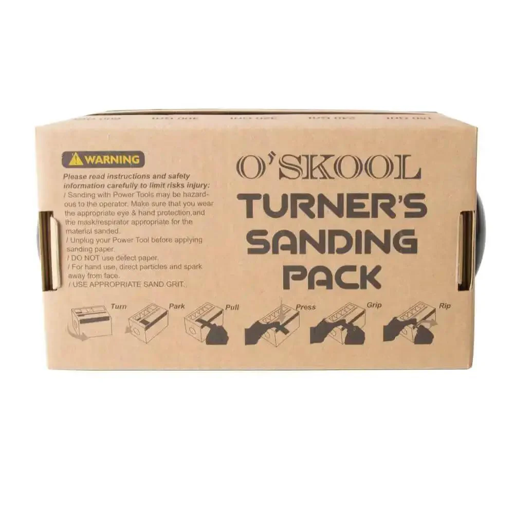 Sanding Strip Kit With Dispenser, 5 Grit Range 150 240 320 400 600 Rolls For Woodturners, Furniture Repair, Woodworking, Metalworking, And Automotive Body Work - Image 4