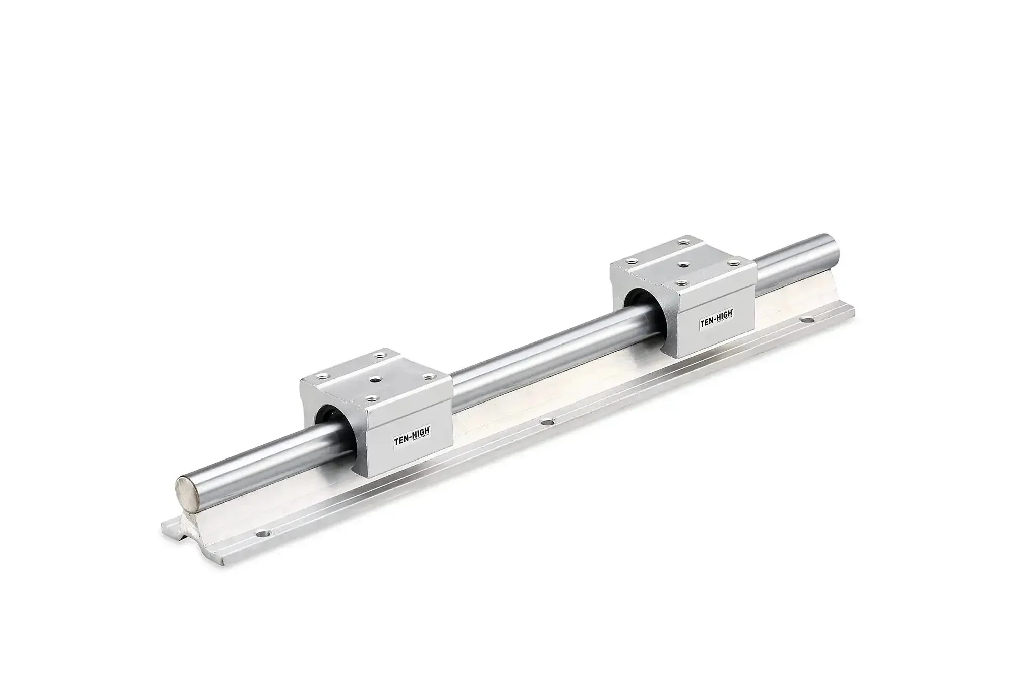 SBR20 350mm Linear Guide Rail With Two SBR20UU Preloaded Blocks For CNC Rigs And 3D Printers 20mm Diameter 45mm Wide 150mm Pitch Smooth Precise Motion And Easy Mount