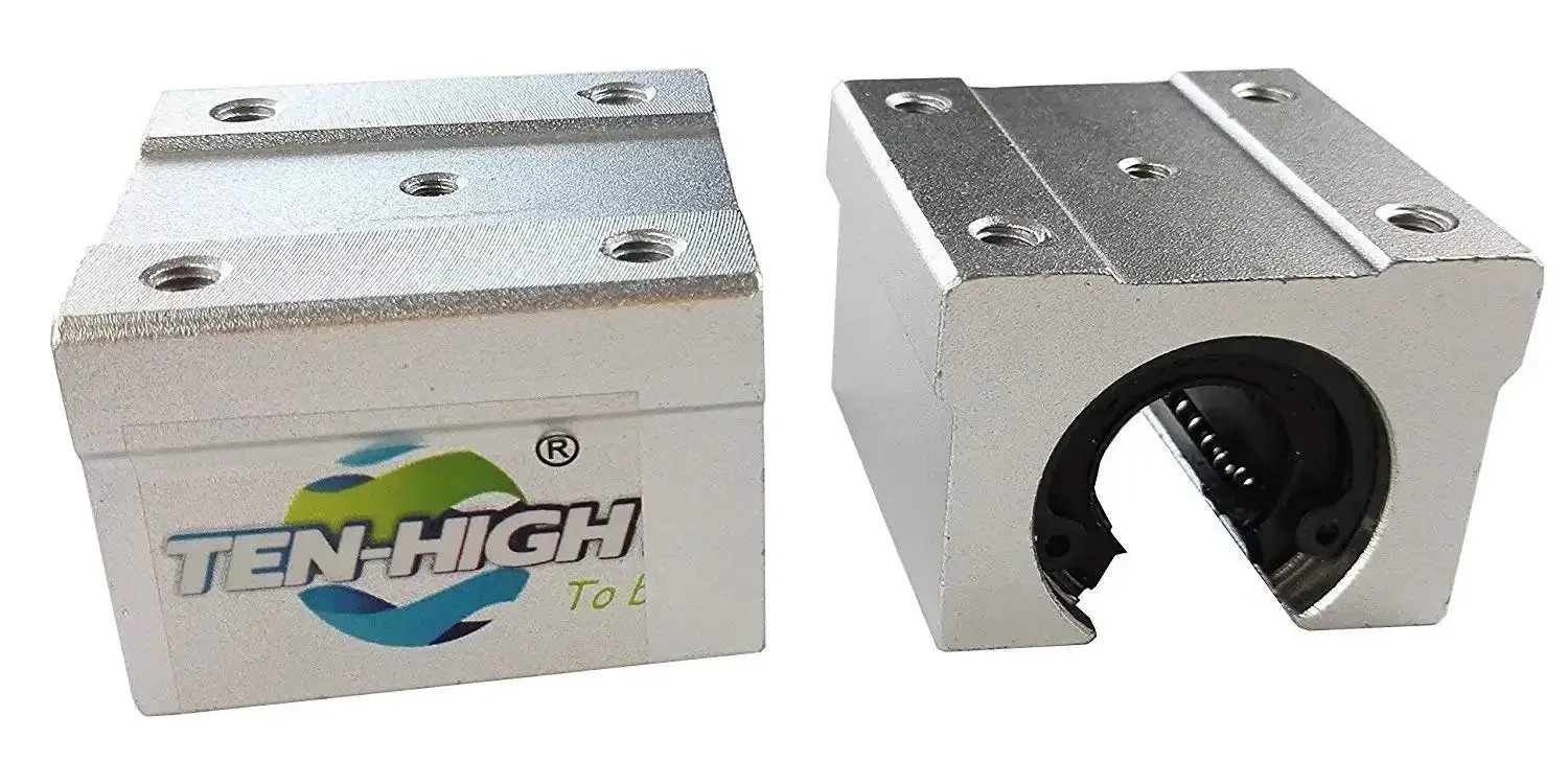 SBR20 350mm Linear Guide Rail With Two SBR20UU Preloaded Blocks For CNC Rigs And 3D Printers 20mm Diameter 45mm Wide 150mm Pitch Smooth Precise Motion And Easy Mount - Image 2