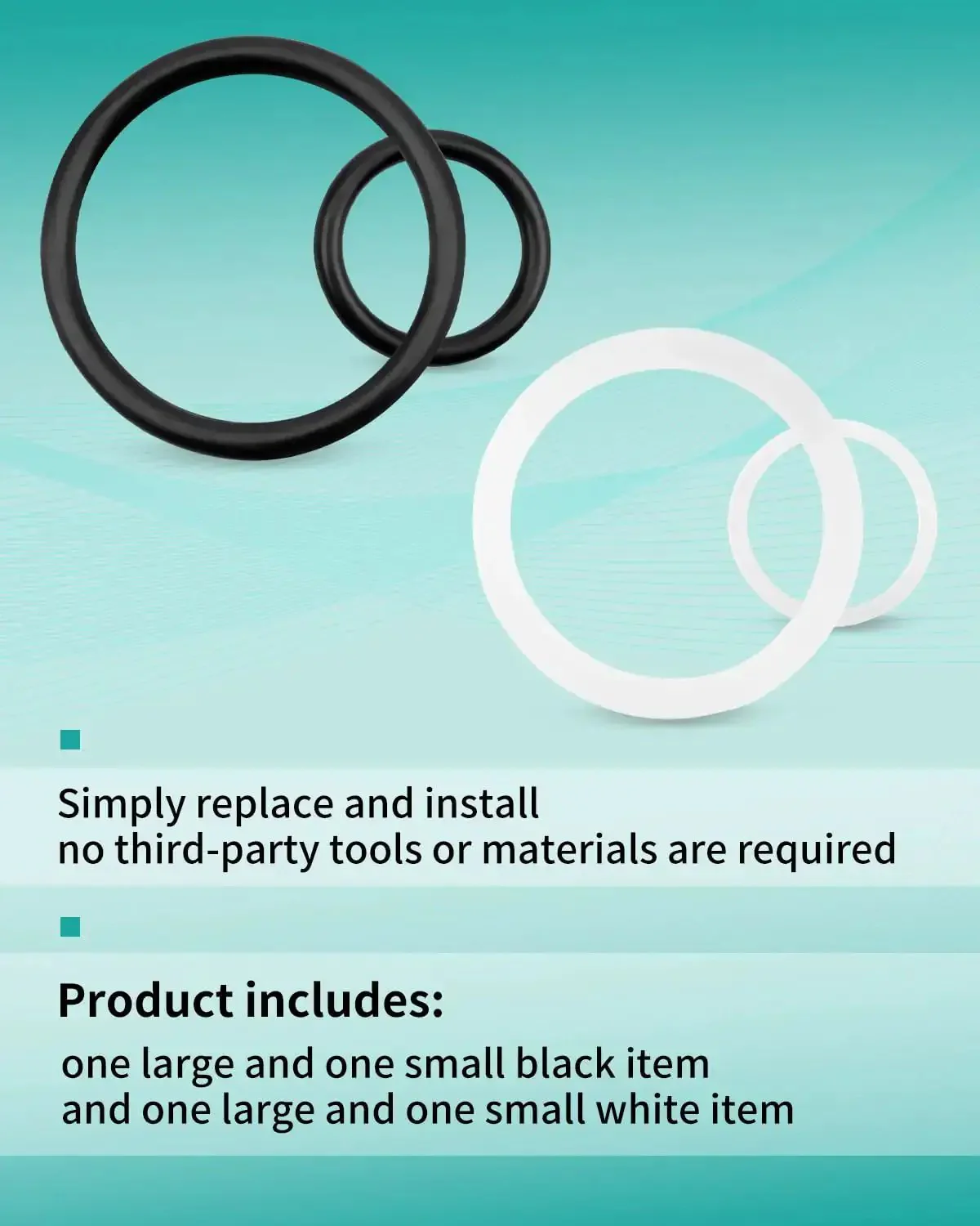 Seal Packing Kit for 746 Hydraulic Punch Driver Replacement 14552 One Set Compatible With 746 Model Easy Install Top Notch Durable Seals High Quality Hydraulic Seal Kit For Replacing Worn Seals - Image 3