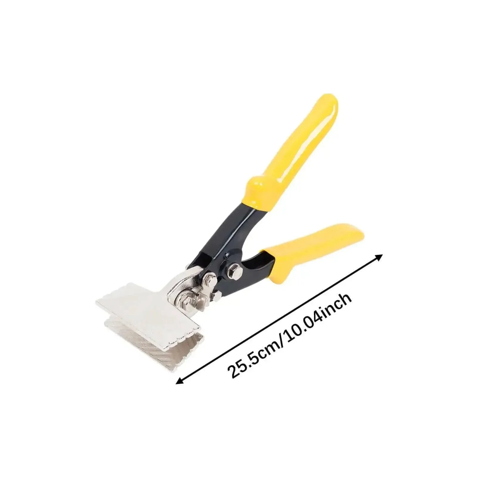 Seamer Tongs Heavy Duty No Slip Handle Manual Metal Bender Tool For Sheet Metal And Edge Sealing Built Tough Durable Carbon Steel With PVC Soft Grip For Renovation And Repair Projects - Image 6