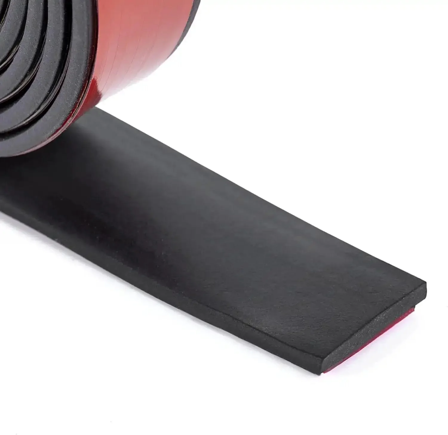 Self Adhesive Rubber Strips With Adhesive Backing For Gaskets And Matting Durable Rubber Pads Sticky Back Seal Flexible Rolls And Sheets 1 Inch Wide 1 Eighth Inch Thick 10 Feet Long