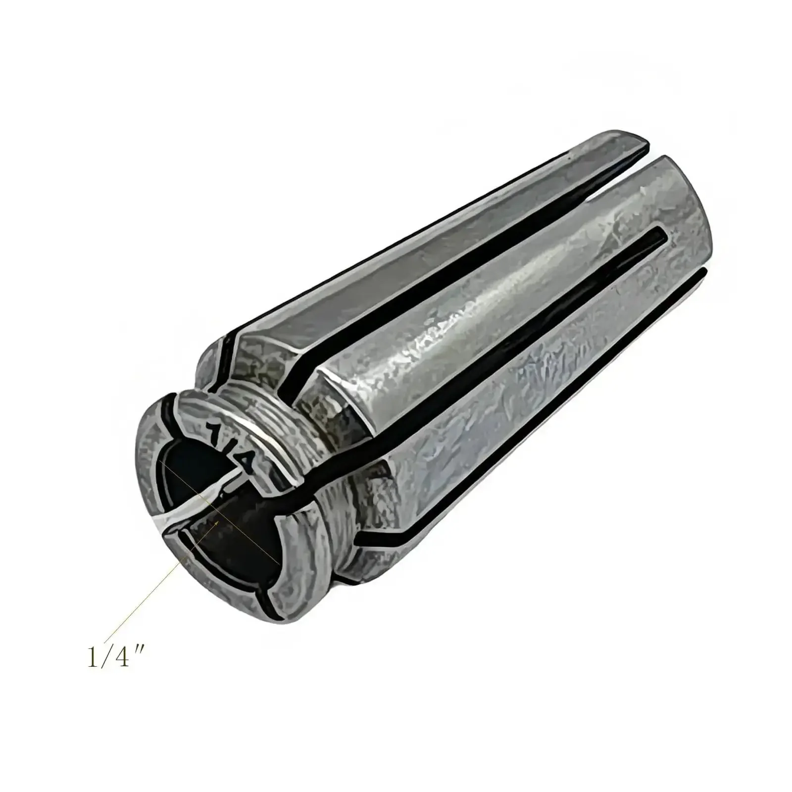 Self-Releasing Quarter Inch Collet With Locking Nut Replacement Part For Routers And Die Grinders Easy Install Fits 5615 5616 5619 5625 5192 5194 5196 2485-20 2486-20 Kit - Image 5