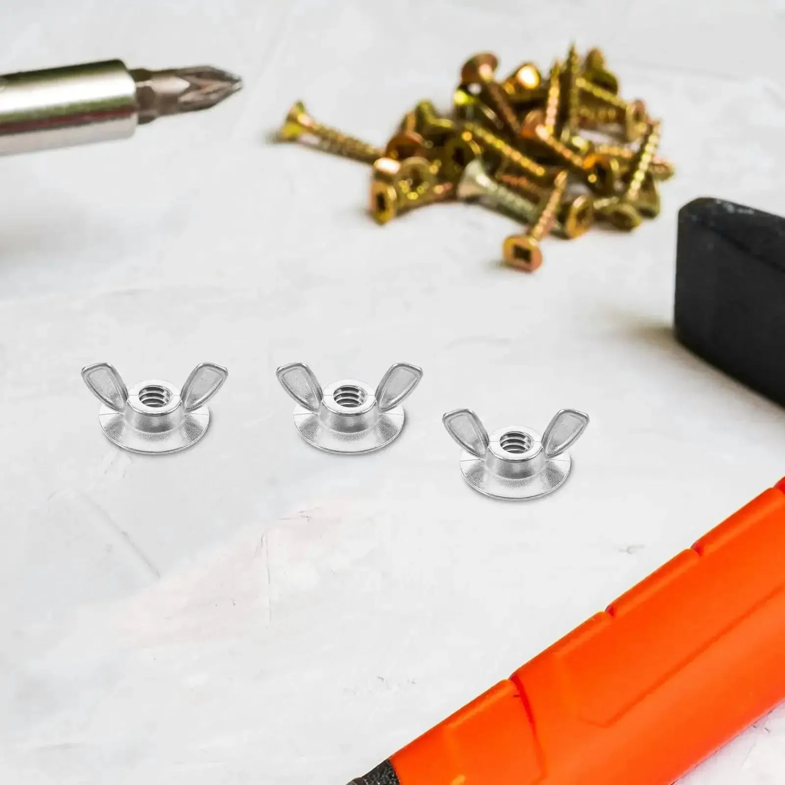Set Of 20 Metal Thumb Nuts For Hurricane Shutters With Washered Backplates, Storm Shutter Fasteners, One Quarter Twenty Thread, No Fuss Quick Detach Panels For Easy Cleaning And Maintenance - Image 5