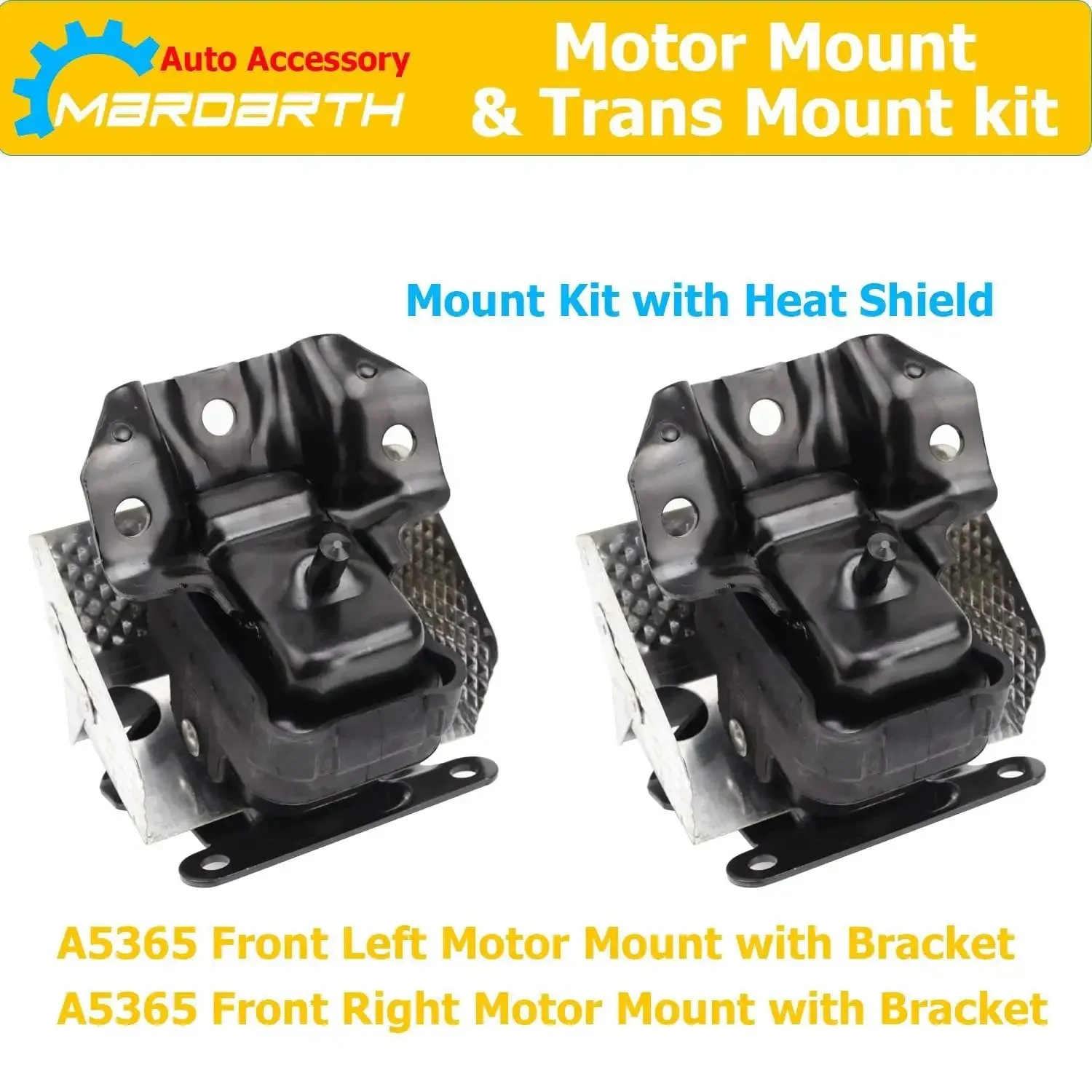 Set Of 3 Front Engine Mount And Transmission Mount Direct Replacement For 2007 To 2013 Silverado Sierra 1500 5 3L 6 0L 6 2L 4WD Auto Trans Engine Mounts Built To Last - Image 6