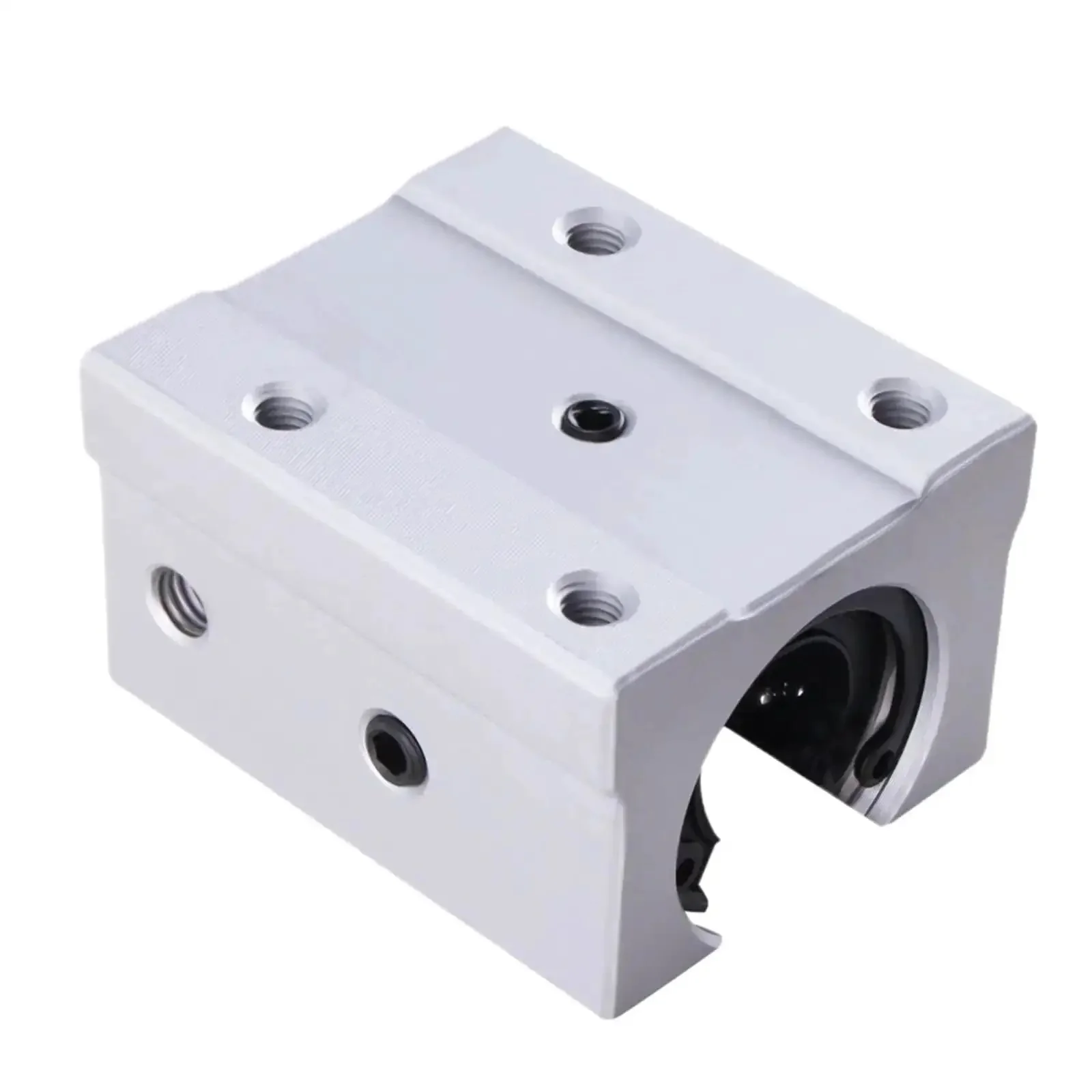 Set Of Four Linear Slide Bearings For 3D Printers With SBR12UU SBR16UU And SBR20UU Lock Type Rails 12mm 16mm 20mm Low Friction Steel For A Smooth Quiet Ride And Precise Effortless Sliding - Image 3