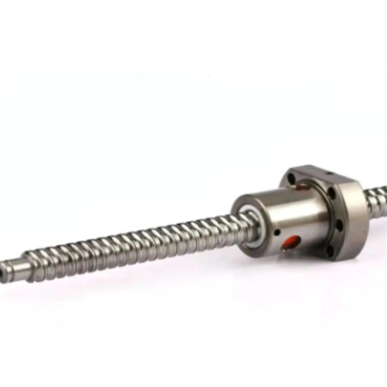 SFU1204 Ball Screw Ball Nut Kit With 12mm Rod Anti Backlash Rolled Finish No Side Support 350mm Length Silver Quiet Precise Linear Motion For CNC And DIY Builds - Image 2