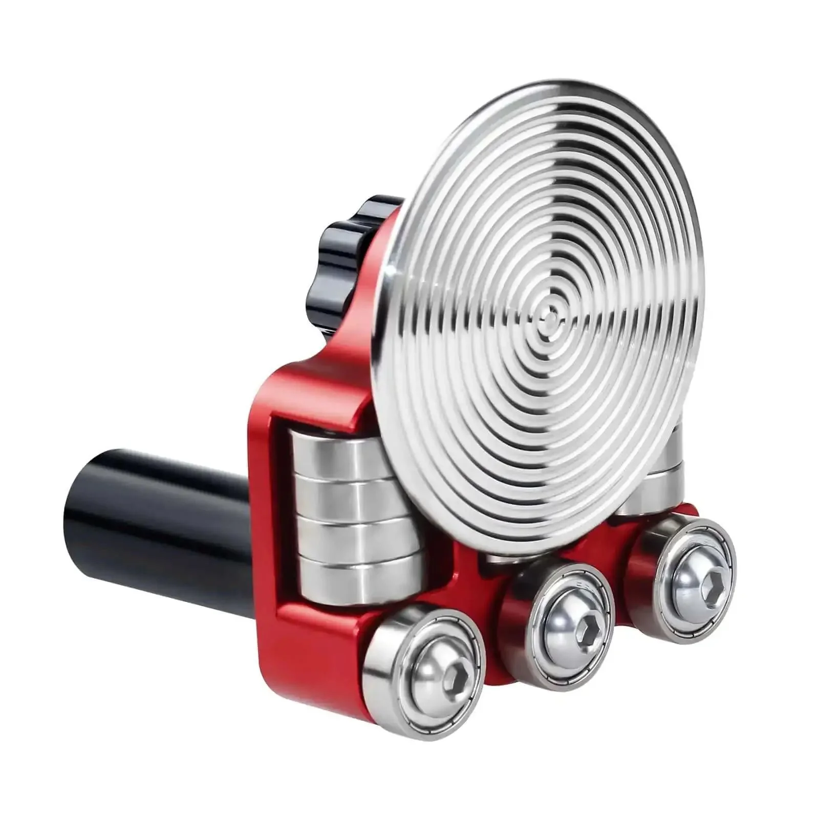 Sheet Metal Bender One Station Disc Roller Hand Tool For Straight And Curved Bends Detachable Disc Design Versatile Metal Roof Detail Forming Break And Bend Tool For DIY Metalworking Projects