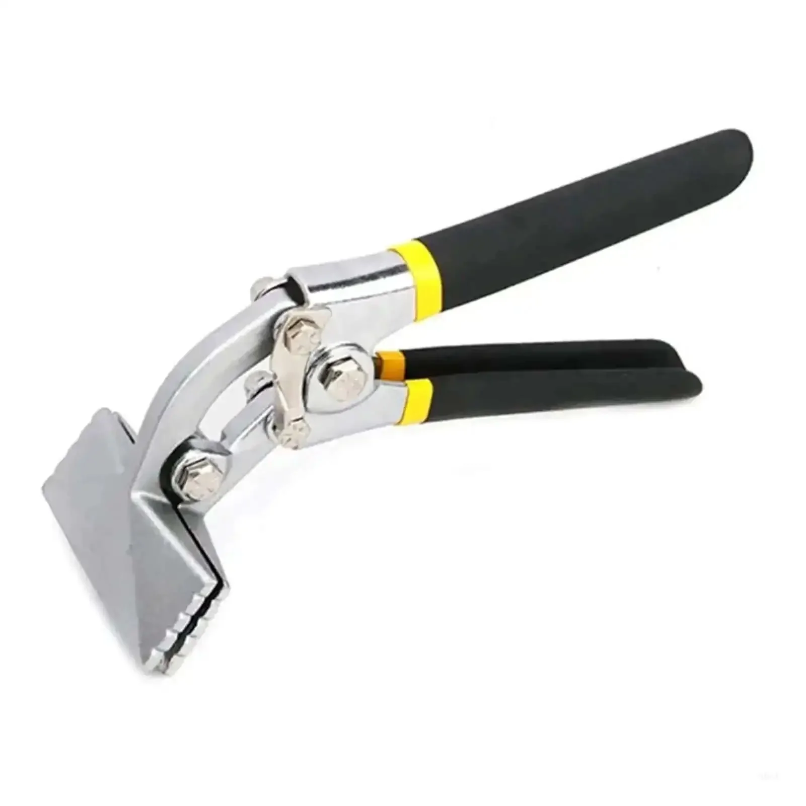 Sheet Metal Bending Pliers Hand Seamer With Wide Jaw For Straight 150mm And Elbow 80mm Bends Durable Nickel Plated Steel Ergonomic Grip For Welding Clamps And Construction Projects - Image 6