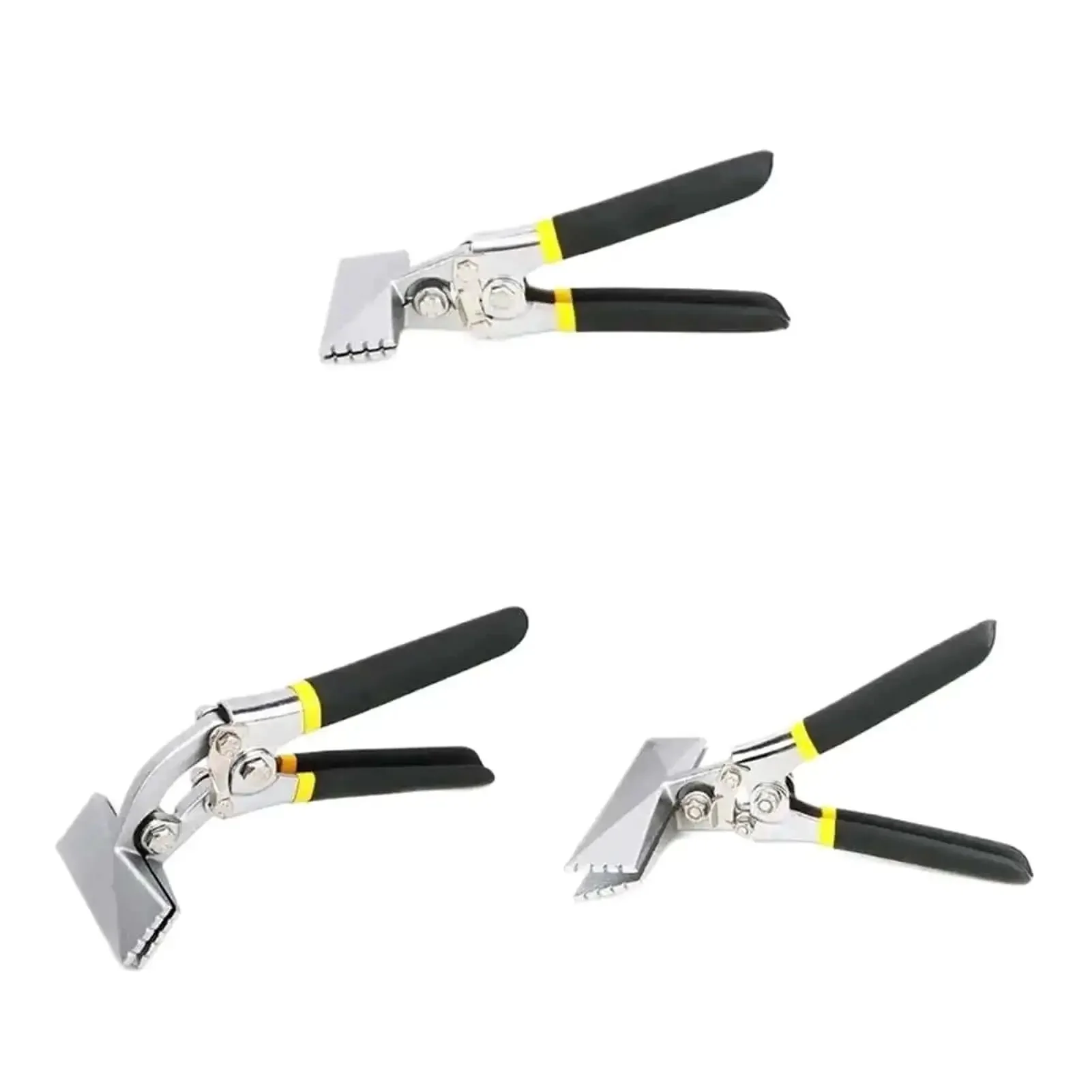 Sheet Metal Bending Pliers Hand Seamer With Wide Jaw 80mm Elbow 80mm And Straight 150mm For Welding Clamps Pro Grade Heavy Duty Steel Nickel Plated Ergonomic Grip Durable Build For Roofing Doors Windows And Metal Fabrication - Image 7