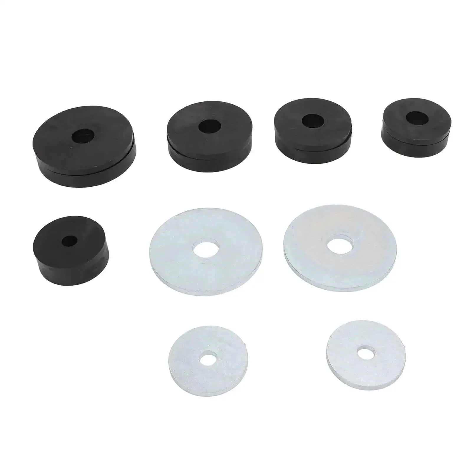 Sheet Metal Dimple Die Set For Harbor Freight Hydraulic Punch Driver Carbon Steel Dimple Dies With Flared Holes And Backing Discs Durable Versatile Tooling Kit For Stronger Neater Panel Work - Image 3