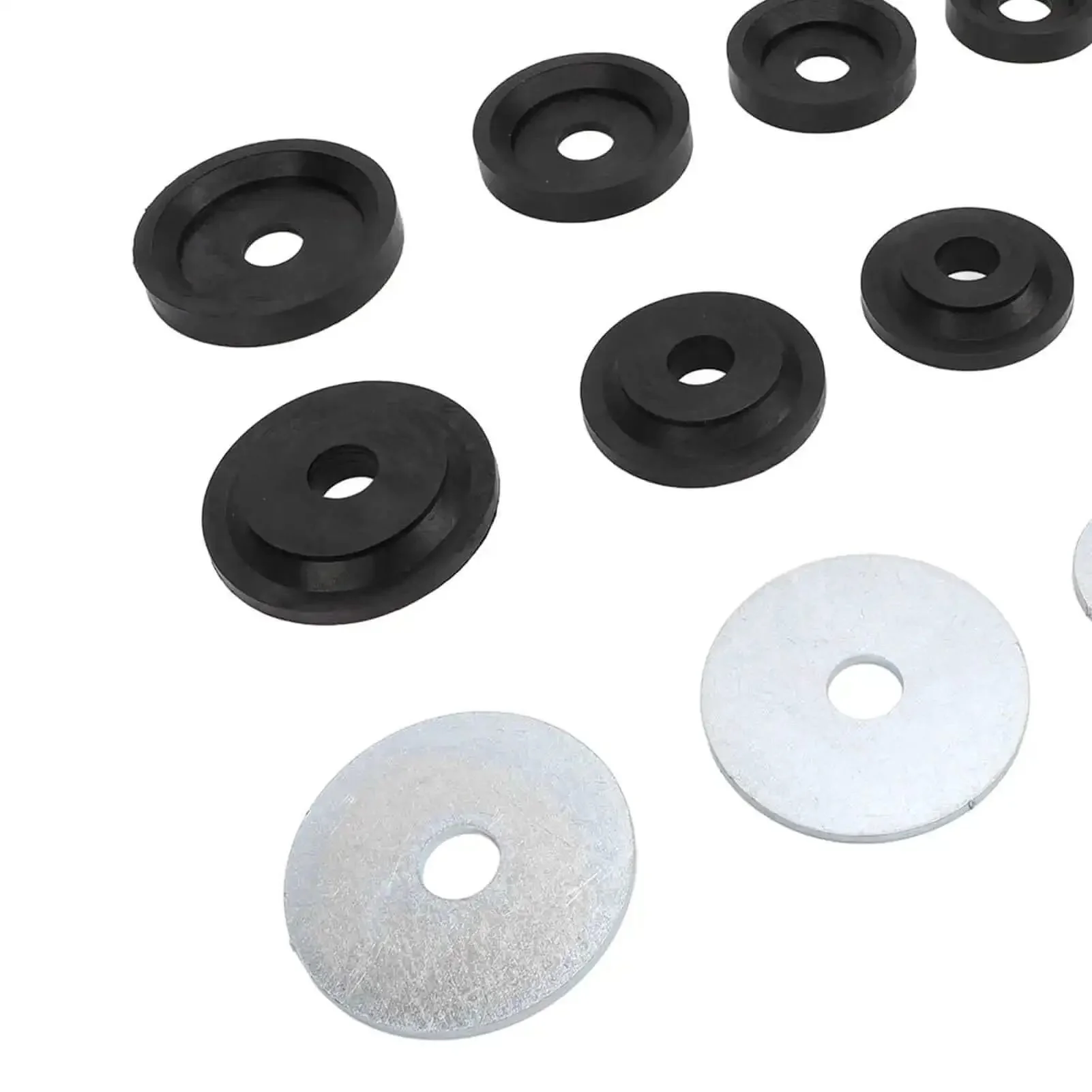 Sheet Metal Dimple Die Set For Harbor Freight Hydraulic Punch Driver Carbon Steel Dimple Dies With Flared Holes And Backing Discs Durable Versatile Tooling Kit For Stronger Neater Panel Work - Image 4