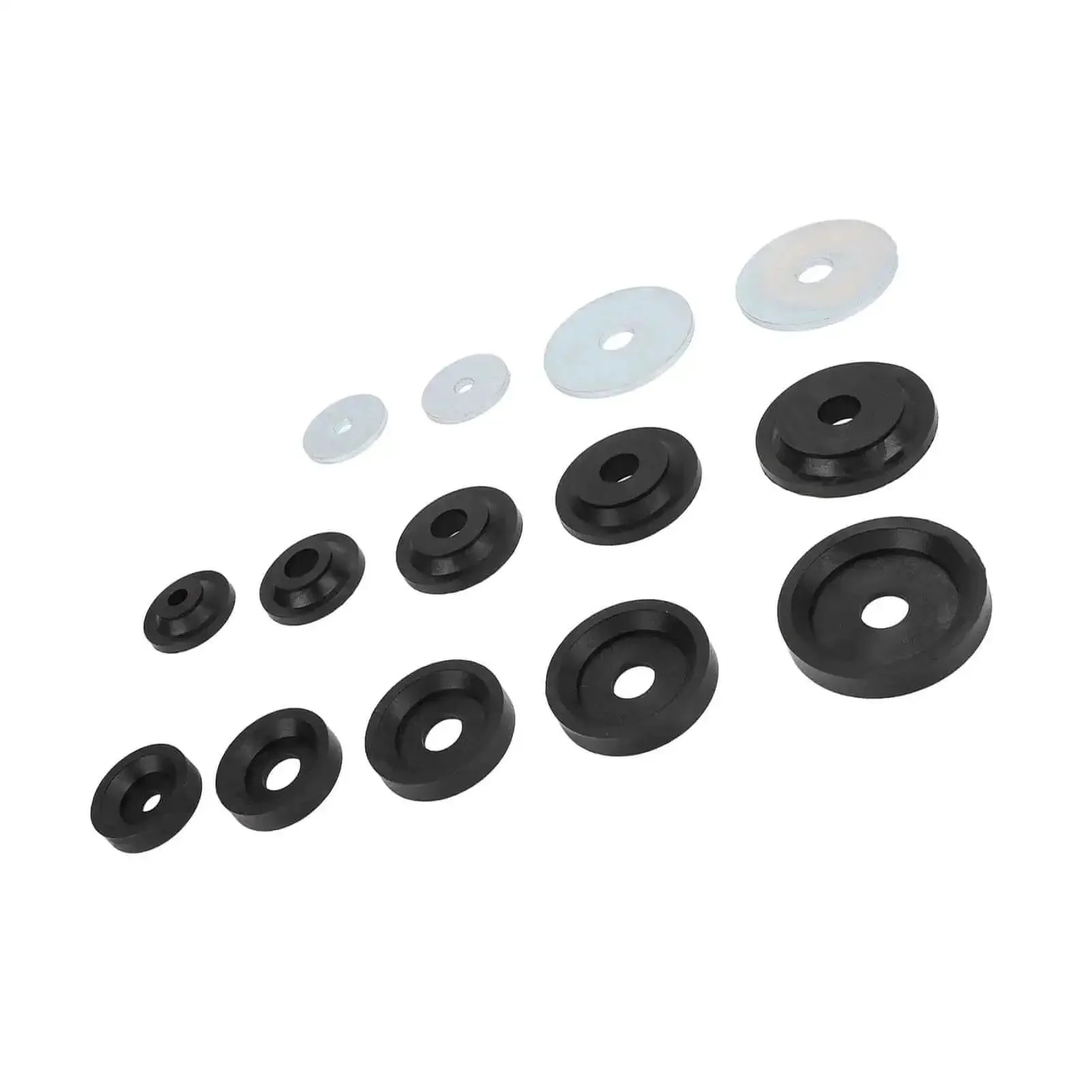 Sheet Metal Dimple Die Set For Harbor Hydraulic Punch Driver Pro Grade High Strength Carbon Steel And Nylon Dies With Steel Backing Plates For Flared Holes And Strengthened Metal Projects - Image 7