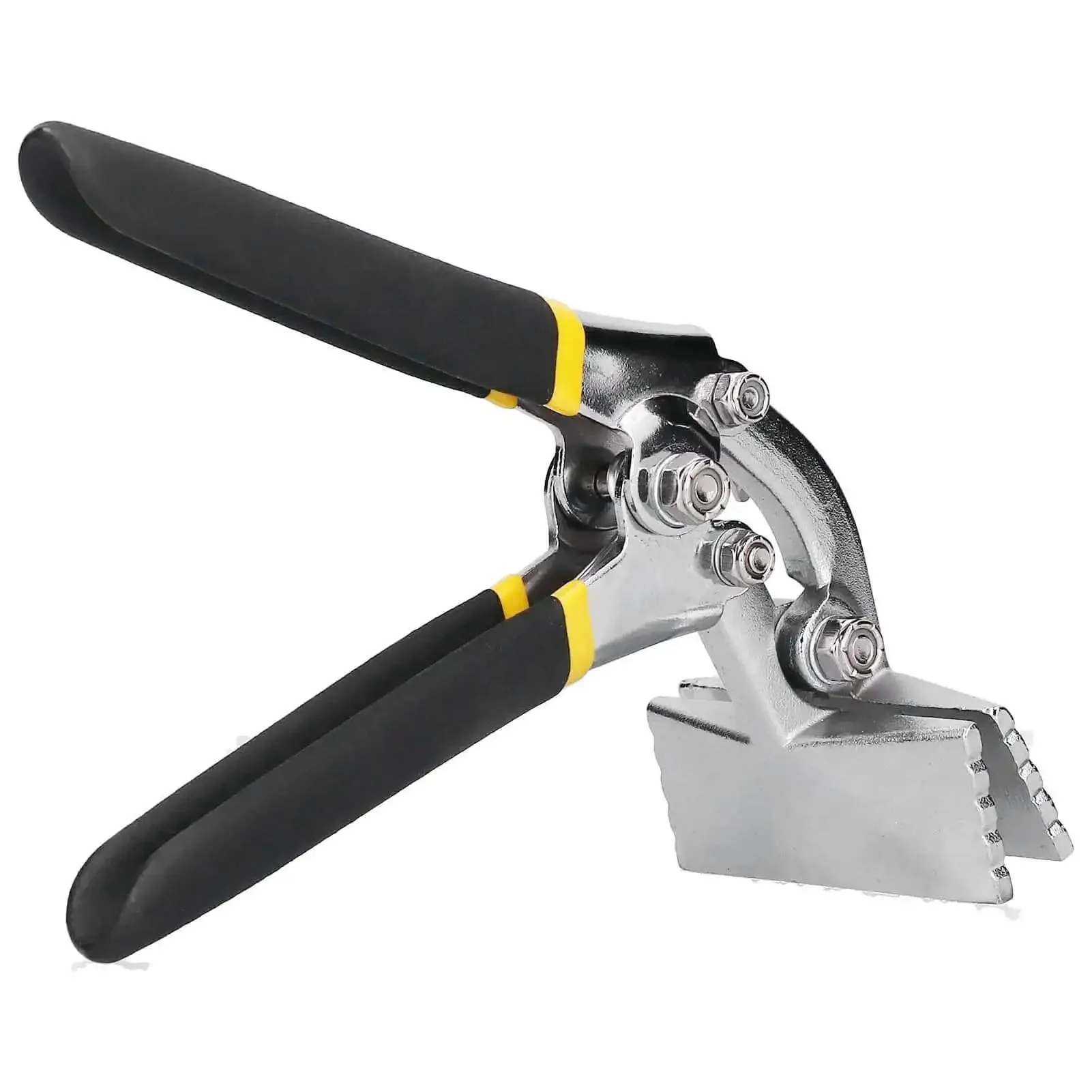 Sheet Metal Flanging Pliers Flat Nose Crimping Forceps Hand Seamer With Curved Handle Compound Leverage Built For Tight Spots And Precise Bending Seam Tool In Confined Spaces Perfect For Ductwork Ceiling Joints - Image 7