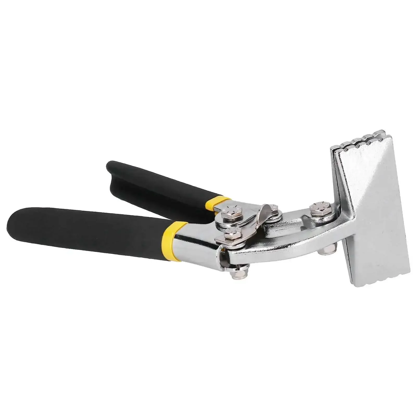 Sheet Metal Flanging Pliers Flat Nose Crimping Forceps Hand Seamer With Curved Handle Compound Leverage Built For Tight Spots And Precise Bending Seam Tool In Confined Spaces Perfect For Ductwork Ceiling Joints - Image 9