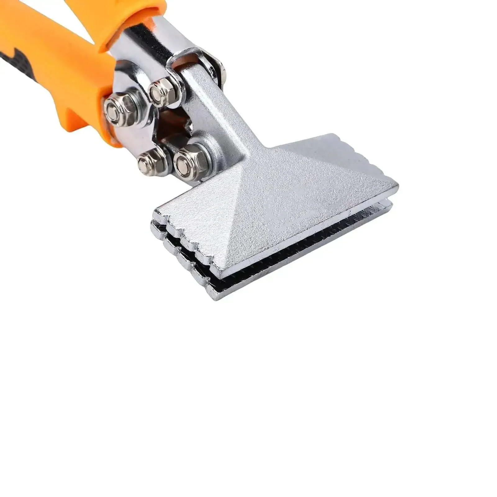 Sheet Metal Hand Seamer 3 Inch with CRV Steel Straight Jaw, TPR Ergonomic Handle, Versatile Bending Tool for Seaming, Flattening, and Straightening Metal Sheets in Metalworking, HVAC Ducts, Auto Body, and DIY Decor Projects - Image 4