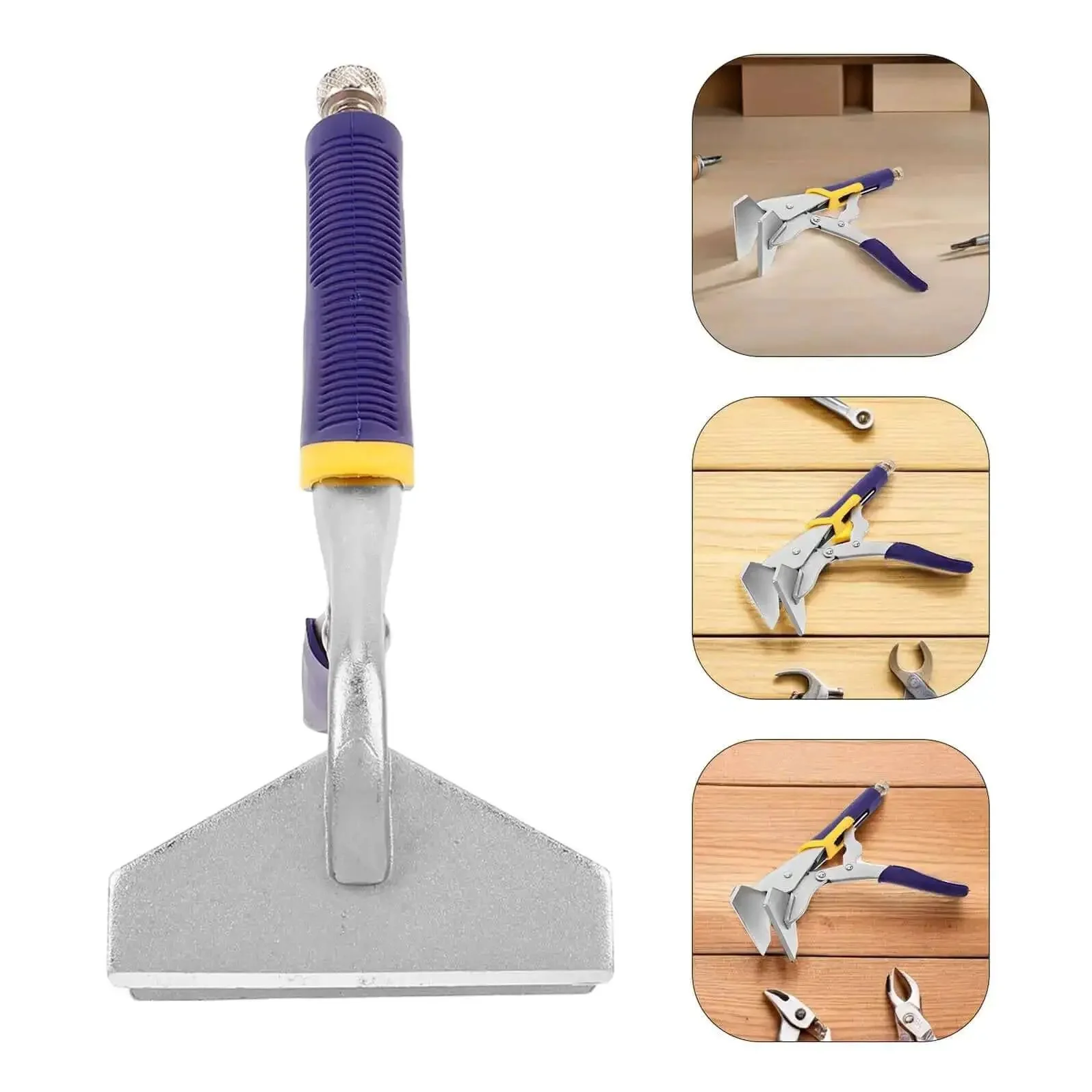 Sheet Metal Hand Seamer Pliers With Straight Jaw For Metal Bending And Clamping Tool For Fabrication And HVAC Use Ergonomic Handle Pliers For Pro Tradesmen - Image 3