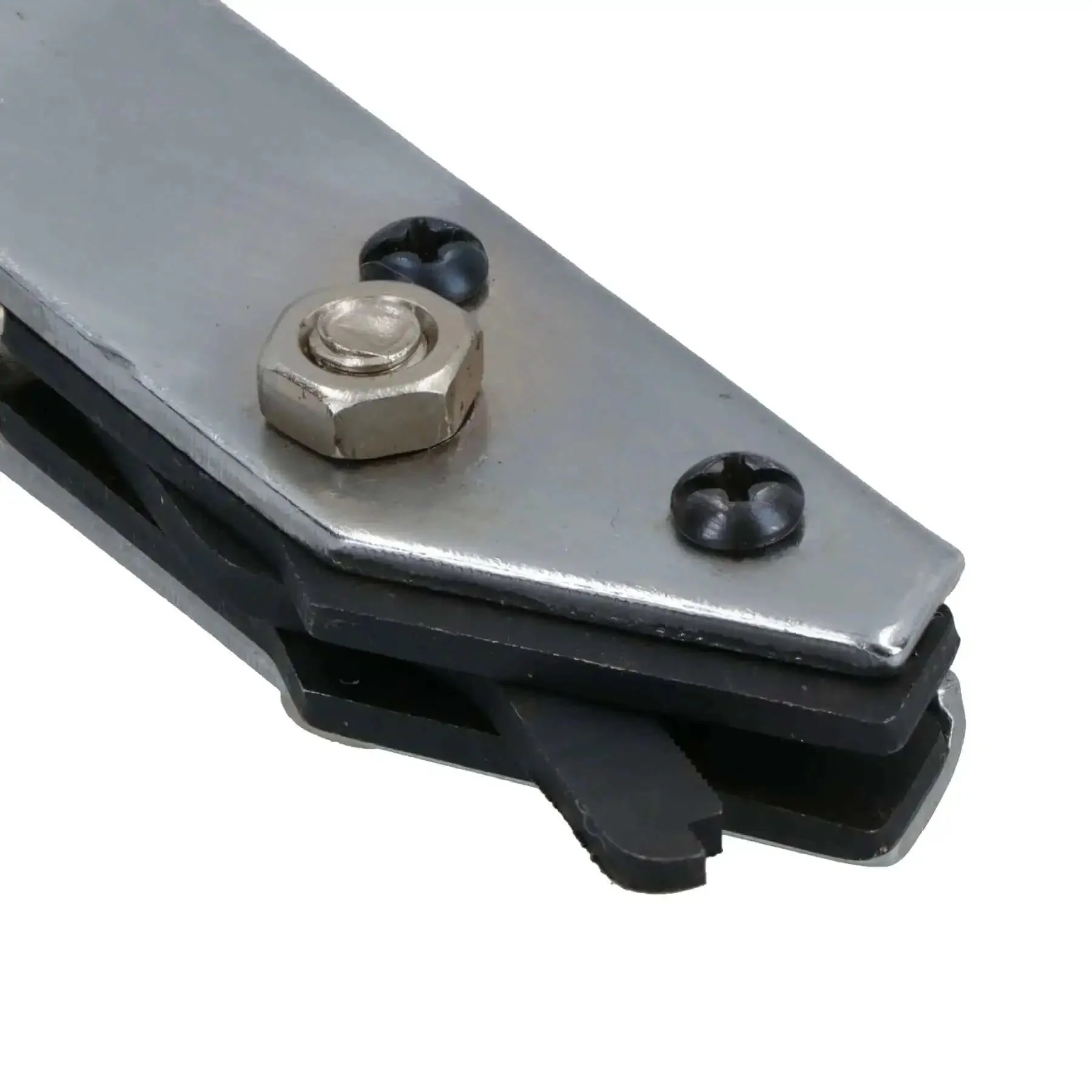 Sheet Metal Nibbler Hand Nibbler Steel Cutter For Aluminum, Brass, Copper, And Plastic With 1mm Steel 1.2mm Aluminum Cutouts Trim Circles Mid Panel Edges And Easy Grip Rubber Ergonomic Handles - Image 3