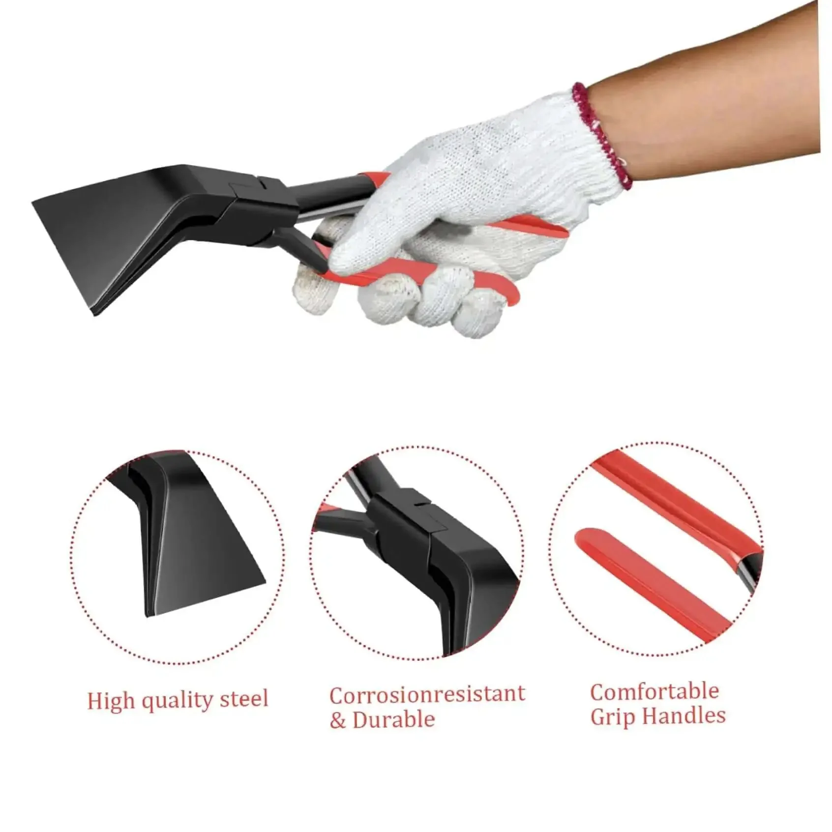 Sheet Metal Pliers And Bender For 45 Degree Bends 60mm Wide Built Tough Pro Grade With Non Slip Handle Anti Rust Hand Seamers For Bending And Smoothing Sheet Metal High Carbon Steel Construction Durable Metalworking Tool - Image 3