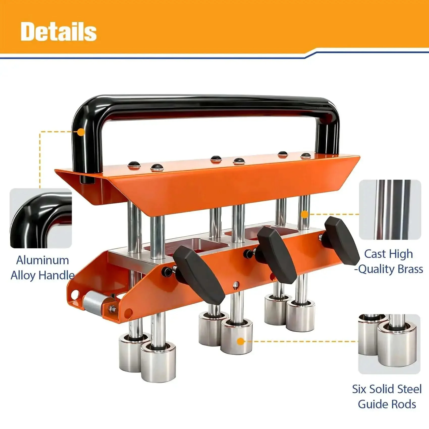 Sheet Metal Roller Bender For 0 To 90 Degrees, Dual Station Edge Roller Kit For Home Metalworking, Three Station Edge Roller For Roofing Metals 0.5 To 5 Inches, 13 To 130 Mm, Heavy Duty Build, Four Year Warranty - Image 4