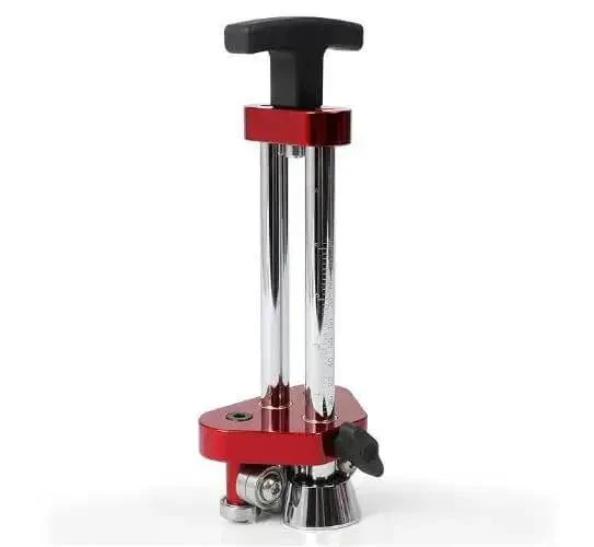 Sheet Metal Roller Pro Grade 1-Station Bender for Iron Aluminum Copper Stainless Steel with 0-100 Degree Bend Range, 0.26-5 Inch Length, 0.2-0.8mm Thickness, Red, Ideal for Roofing Flashing Edging and Metal Panel Work Tools