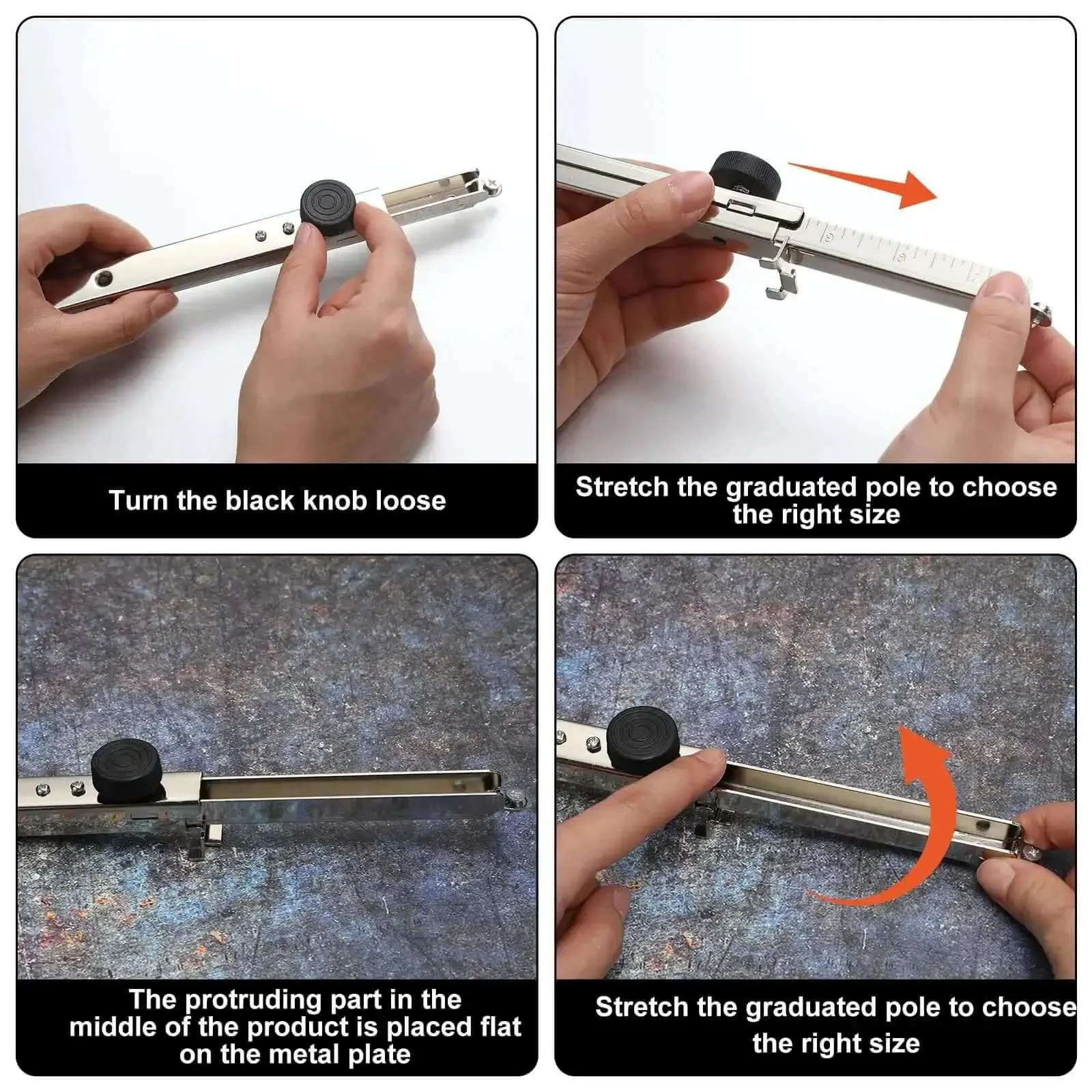 Sheet Metal Scribe Marking Gauge One Pack Precision Scribing Tool For Metal Wood Plastic Hardboard With Durable Construction And Easy Grip Handling For Quick Accurate Line Marking Pro Grade Quality - Image 5
