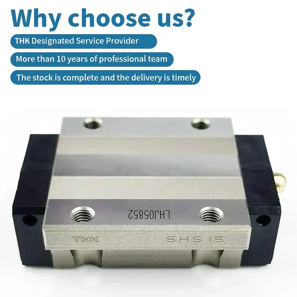 SHS15C Linear Block Guide Slider and SHS15LC Extended Size for Precision Linear Motion, High Performance Linear Bearing with Standard and Extended Length Options, Custom Lengths Available, Made in Japan, Durable Rails for Smooth, Reliable Movement - Image 5