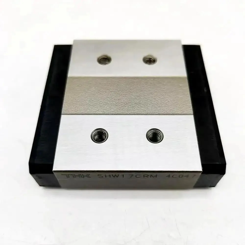 SHW17 Linear Carriage Block For Smooth Motion And Low Noise Heavy Duty Steel Sliding Block For 3D Printers CNC Machines Routers And Molders Pro Grade Compatible With SHW17CRMUU SS And SHW17CRM1UU SS