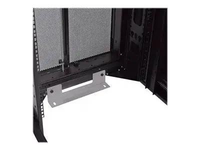 Side Panel for SR42UB Rack Enclosure With Key Lock Latch Black, SR42SIDE SmartRack Access Panel for 42U Standard Depth Cabinets, Heavy Duty Metal Construction, Easy Mounting, Secure Locking Handle - Image 3