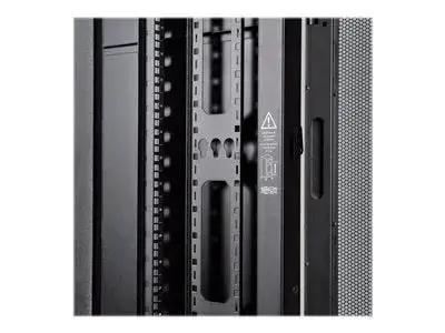 Side Panel for SR42UB Rack Enclosure With Key Lock Latch Black, SR42SIDE SmartRack Access Panel for 42U Standard Depth Cabinets, Heavy Duty Metal Construction, Easy Mounting, Secure Locking Handle - Image 6